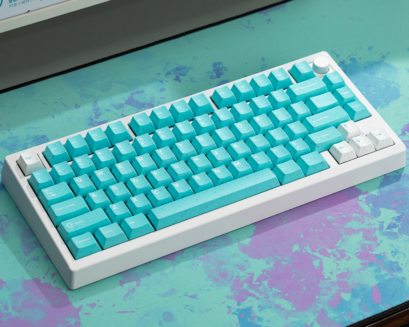 キーボード Wuque Studio WS Purquoise keycap GB] WS Purquoise