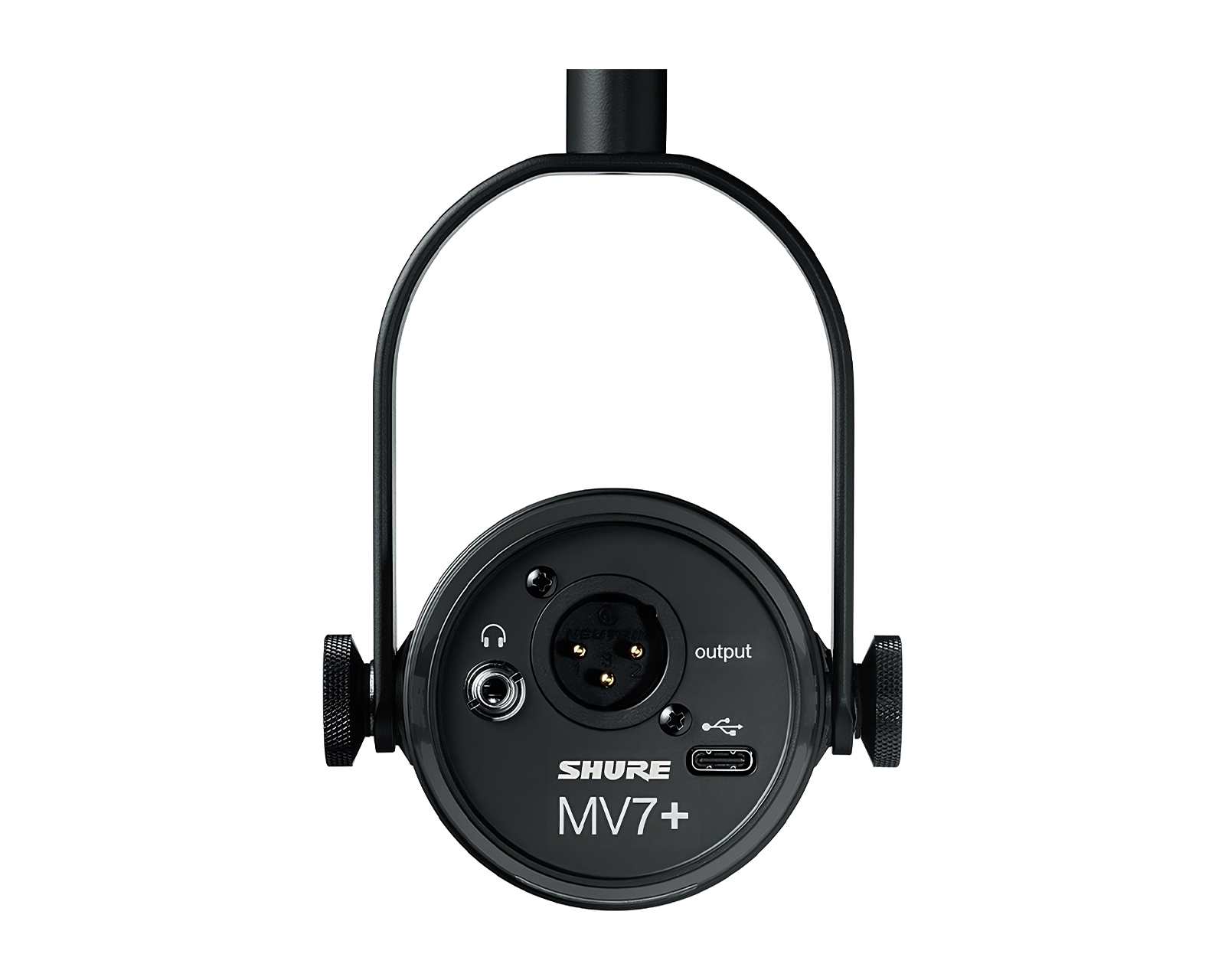Shure MV7+ USB-C/XLR Podcast Microphone - Black - us.MaxGaming.com
