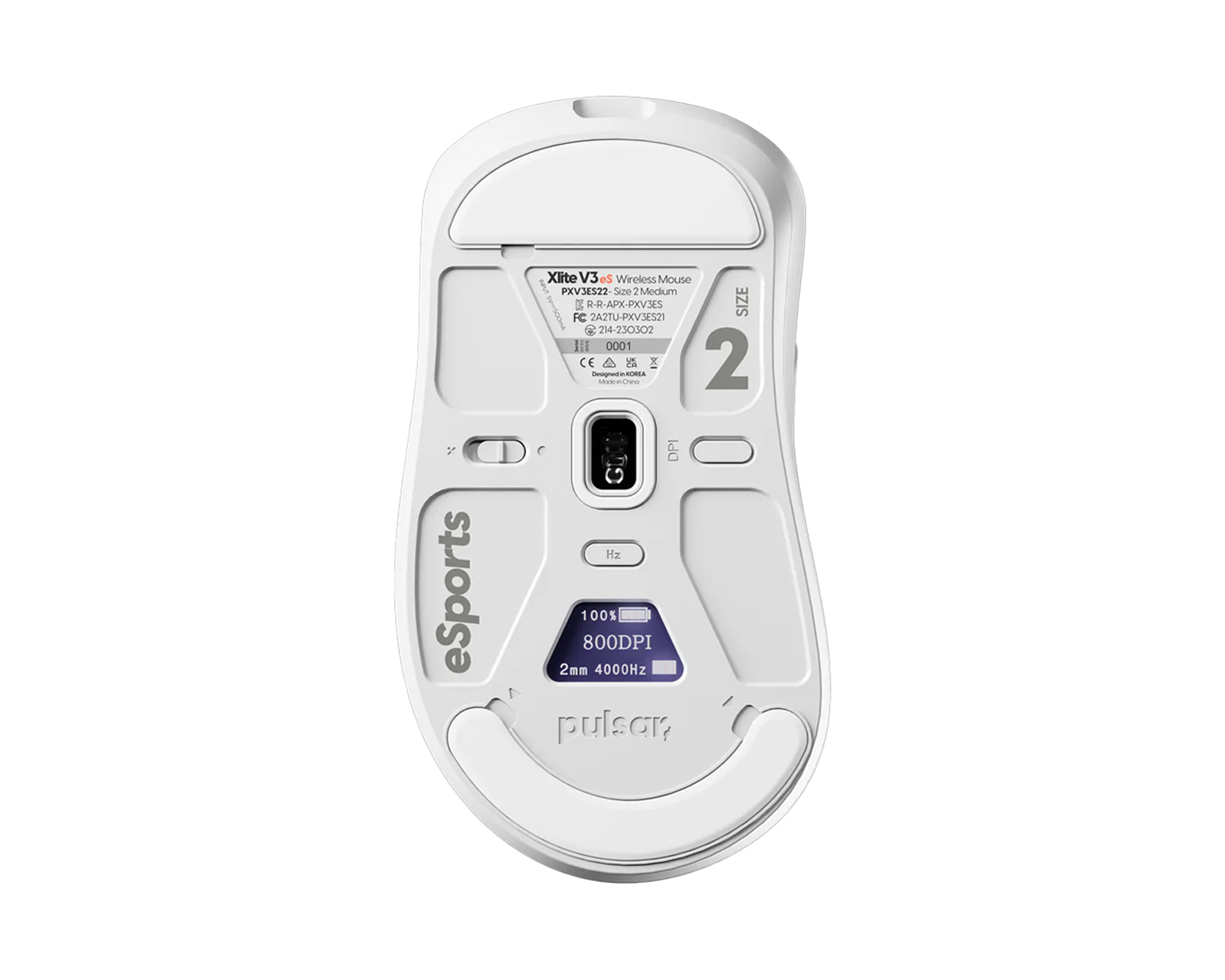 Pulsar Xlite V3 ホワイト Xlite v3 Medium Gaming Mouse – Pulsar Gaming Gears