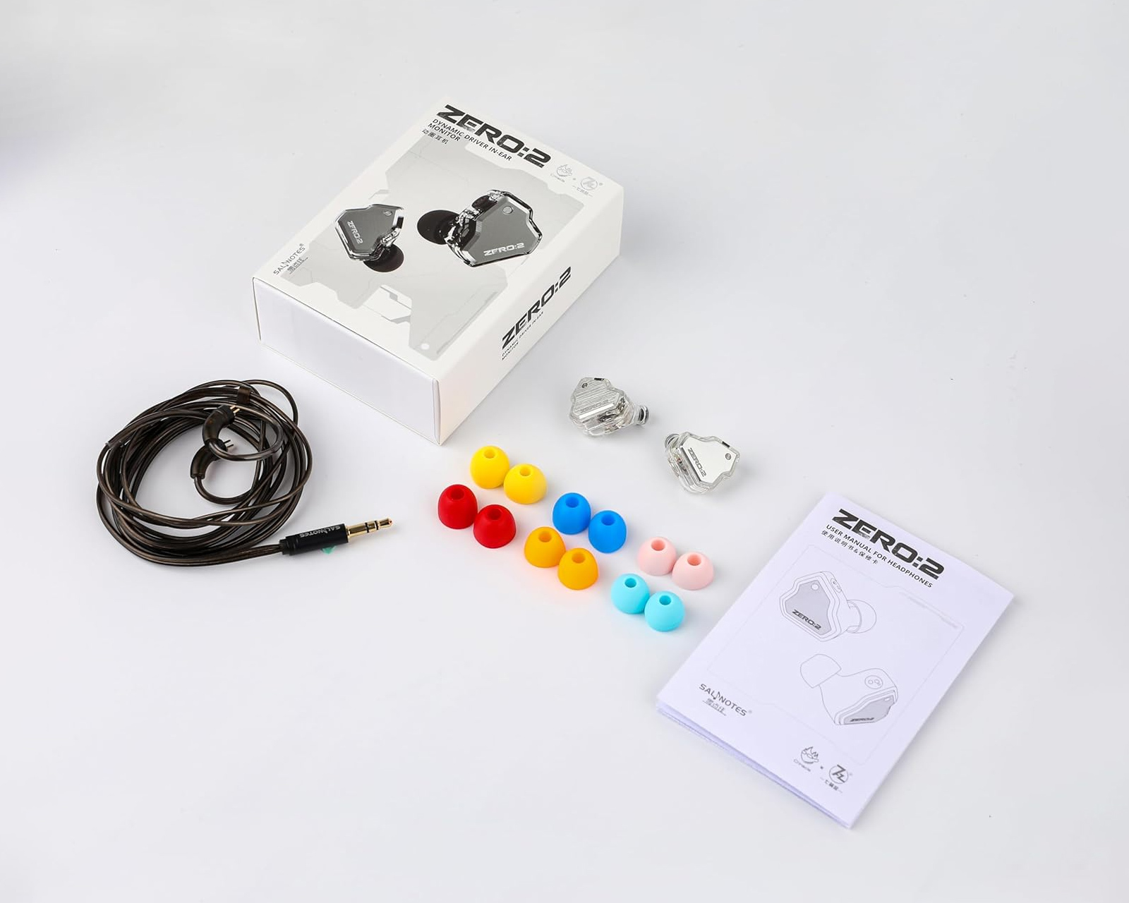7HZ Zero 2 IEM Headphones - Silver - us.MaxGaming.com