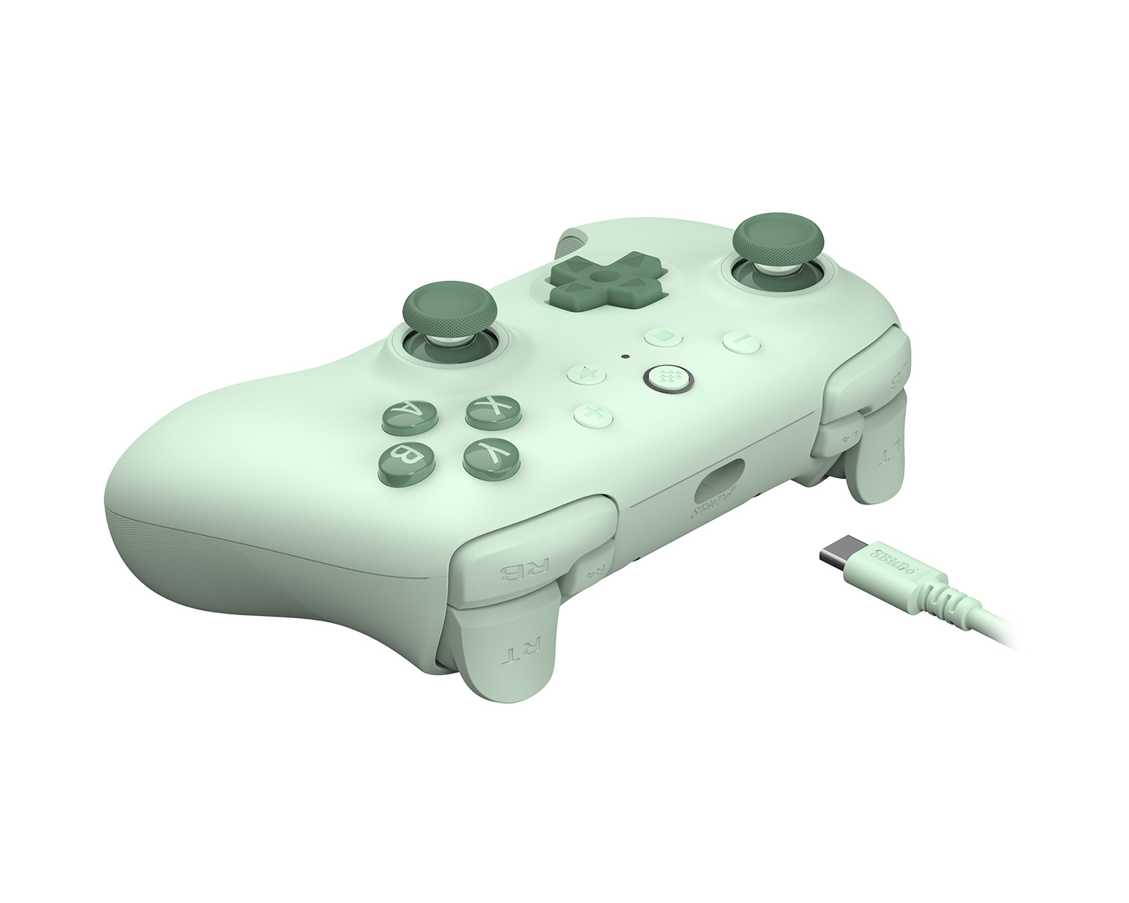 8Bitdo Ultimate 2C Wired Controller Hall Effect - Green - Us.MaxGaming.com