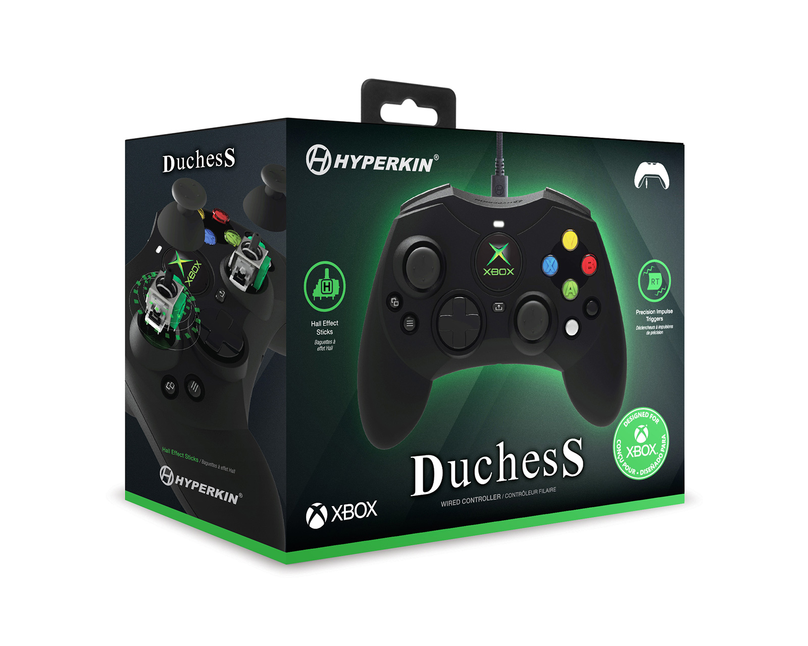 Hyperkin DuchesS Wired Controller Xbox & PC - Black - us
