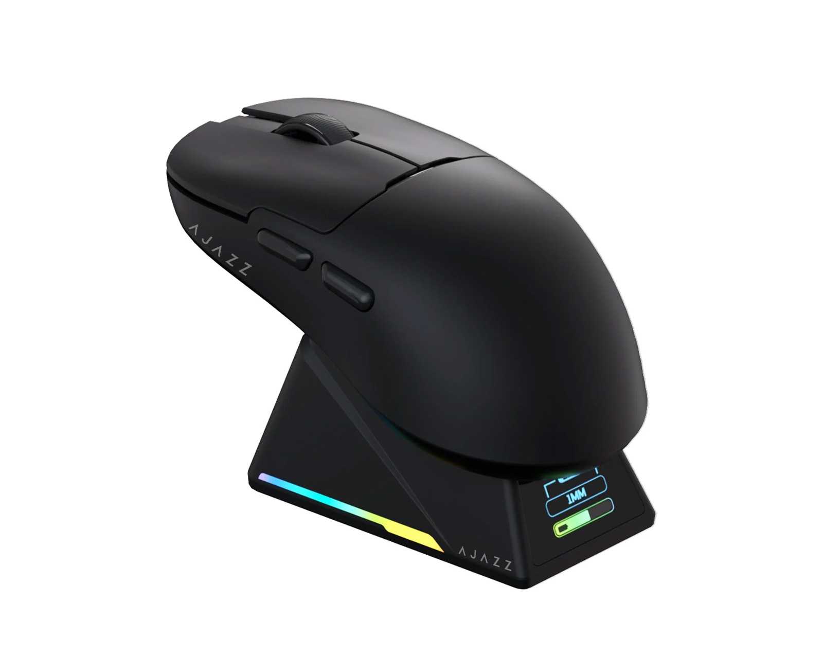Ajazz AJ159 Apex Wireless Gaming Mouse - Black - us