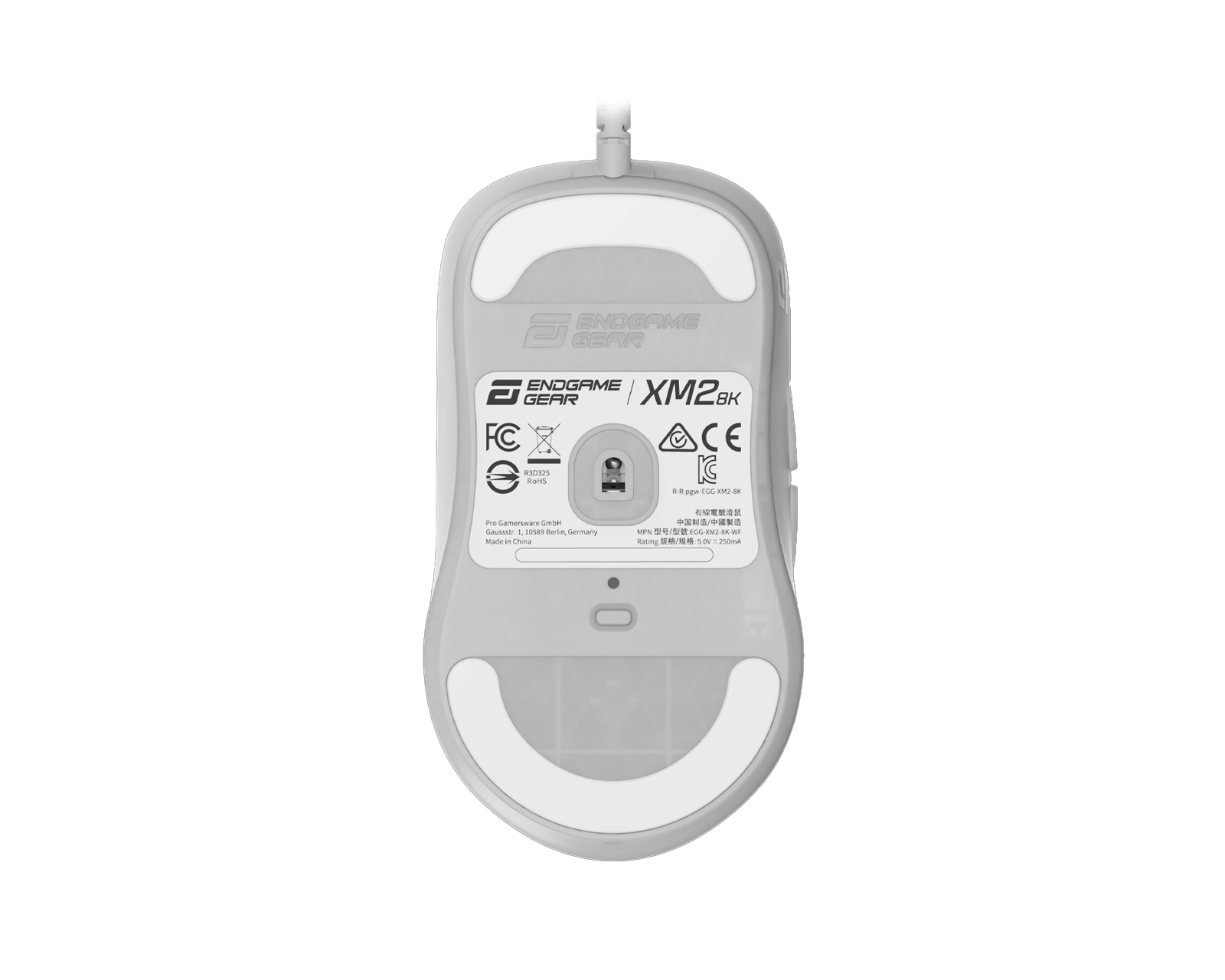 Endgame Gear XM2 8K - White Frost - us.MaxGaming.com