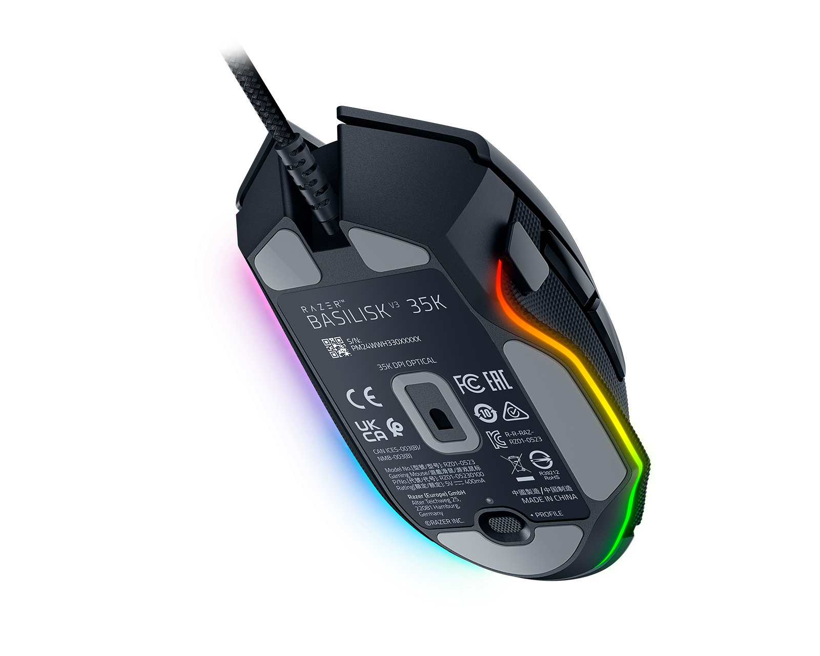 RAZER BASILISK V3 PRO 35K 新品未開封 Amazon.co.jp: Razer レイザー Basilisk V3 Pro 35K (White