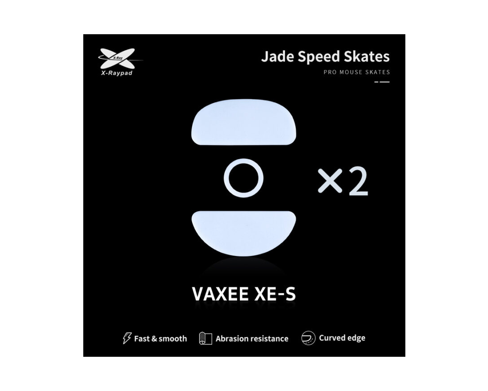 X-raypad Jade Mouse Skates for Vaxee XE-S - us.MaxGaming.com