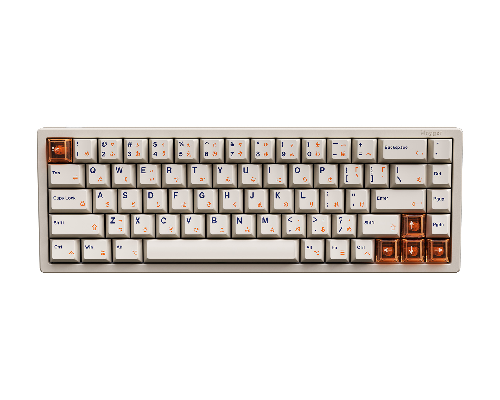 Luminkey Magger68 Performance - E-Milky White - us.MaxGaming.com