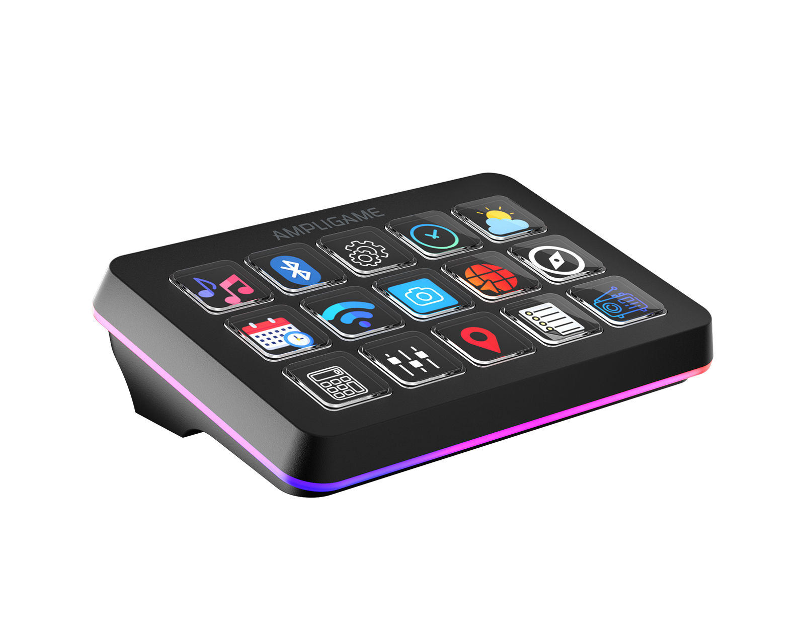 極美品 ストリームコントローラー FIFINE AMPLIGAME D6 FIFINE AmpliGame D6 Stream Controller with 15 Customized