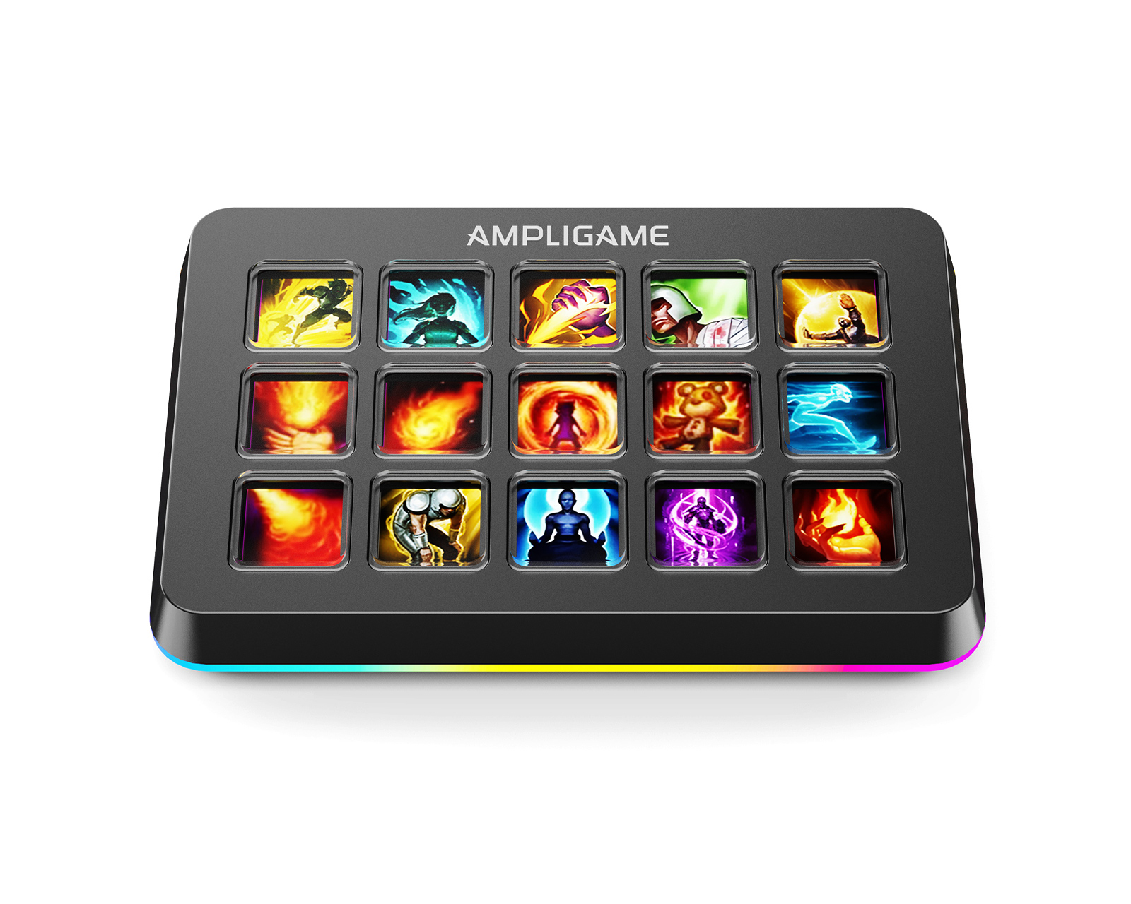 FIFINE AmpliGame D6 Stream Controller with 15 Customized