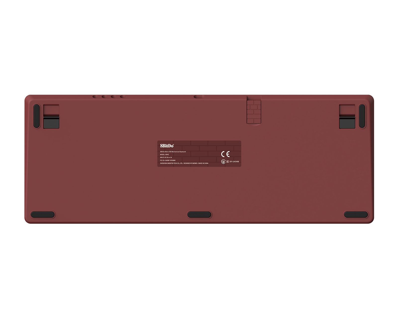 8Bitdo Retro 108 Mechanical Keyboard Wireless - ANSI - Fami