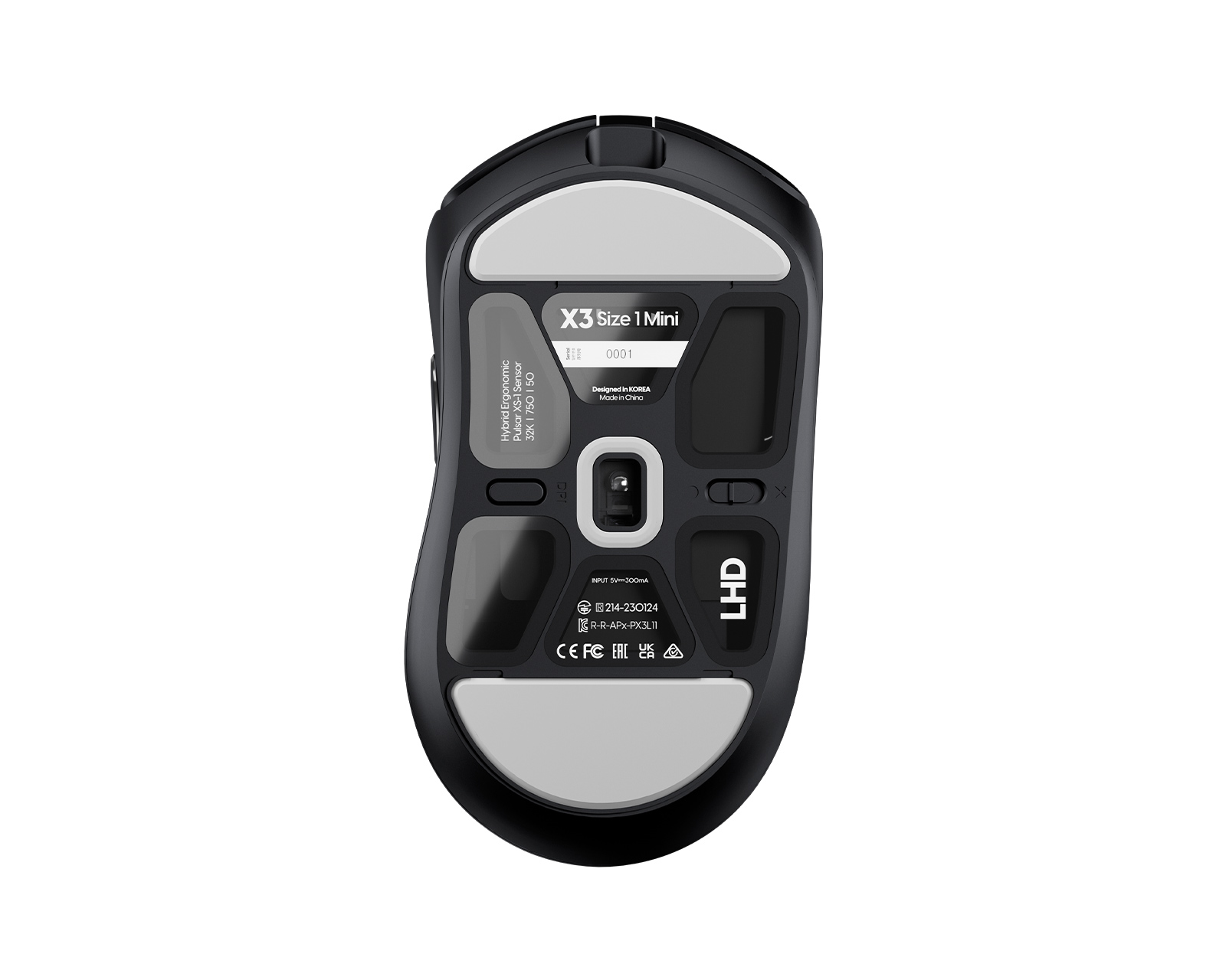 Pulsar X3 LHD Size 1 - Black - us.MaxGaming.com