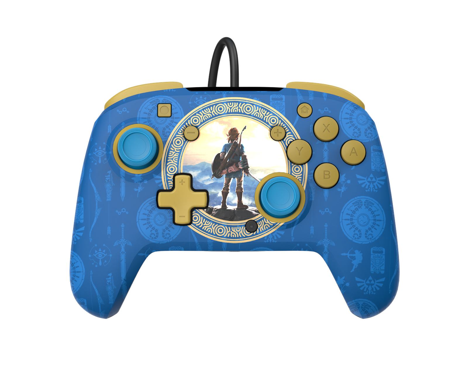 PDP Rematch Wired Controller (Nintendo Switch) - Hyrule Blue - us