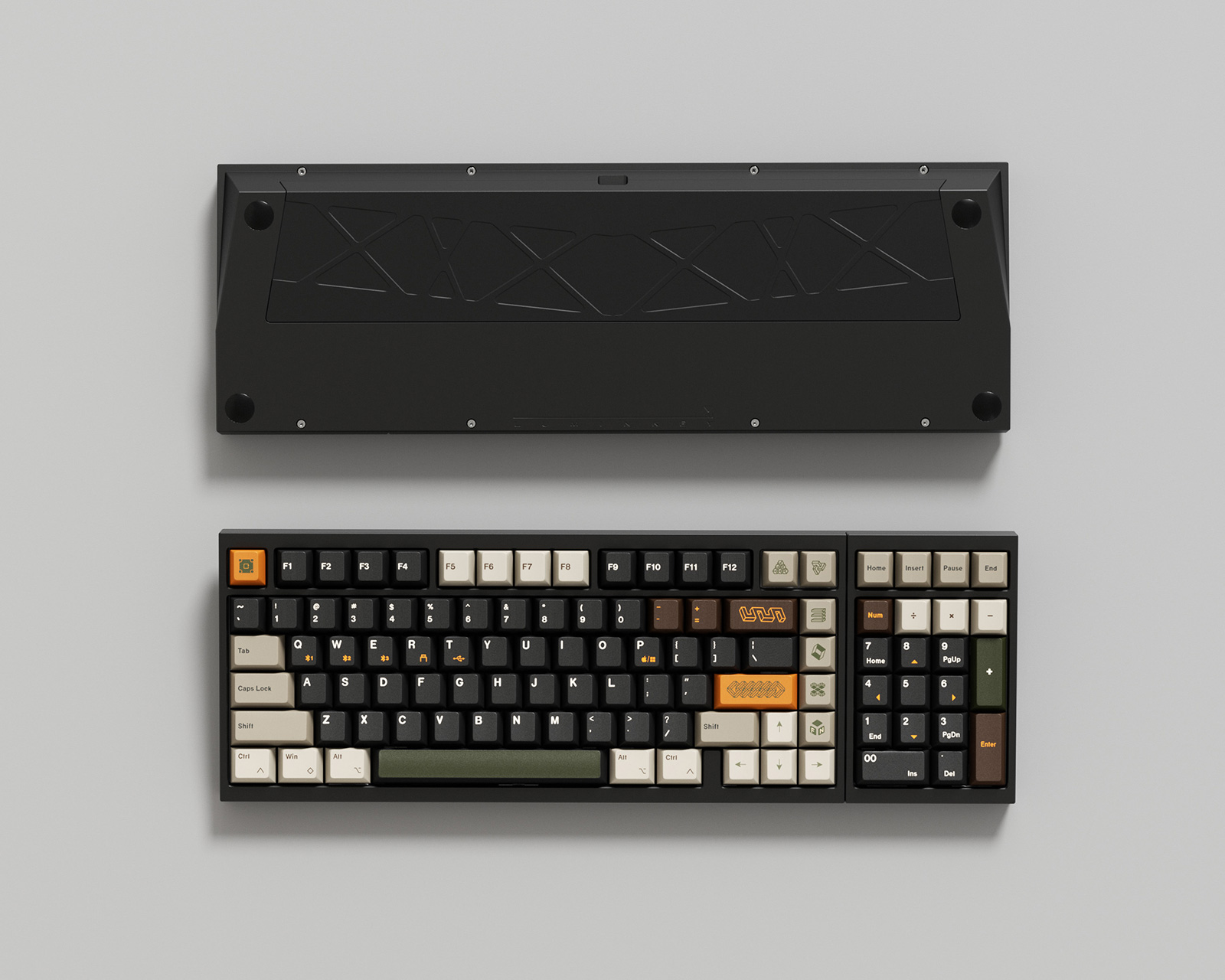 Luminkey LK98 Barebone - Anodized Gray - us.MaxGaming.com