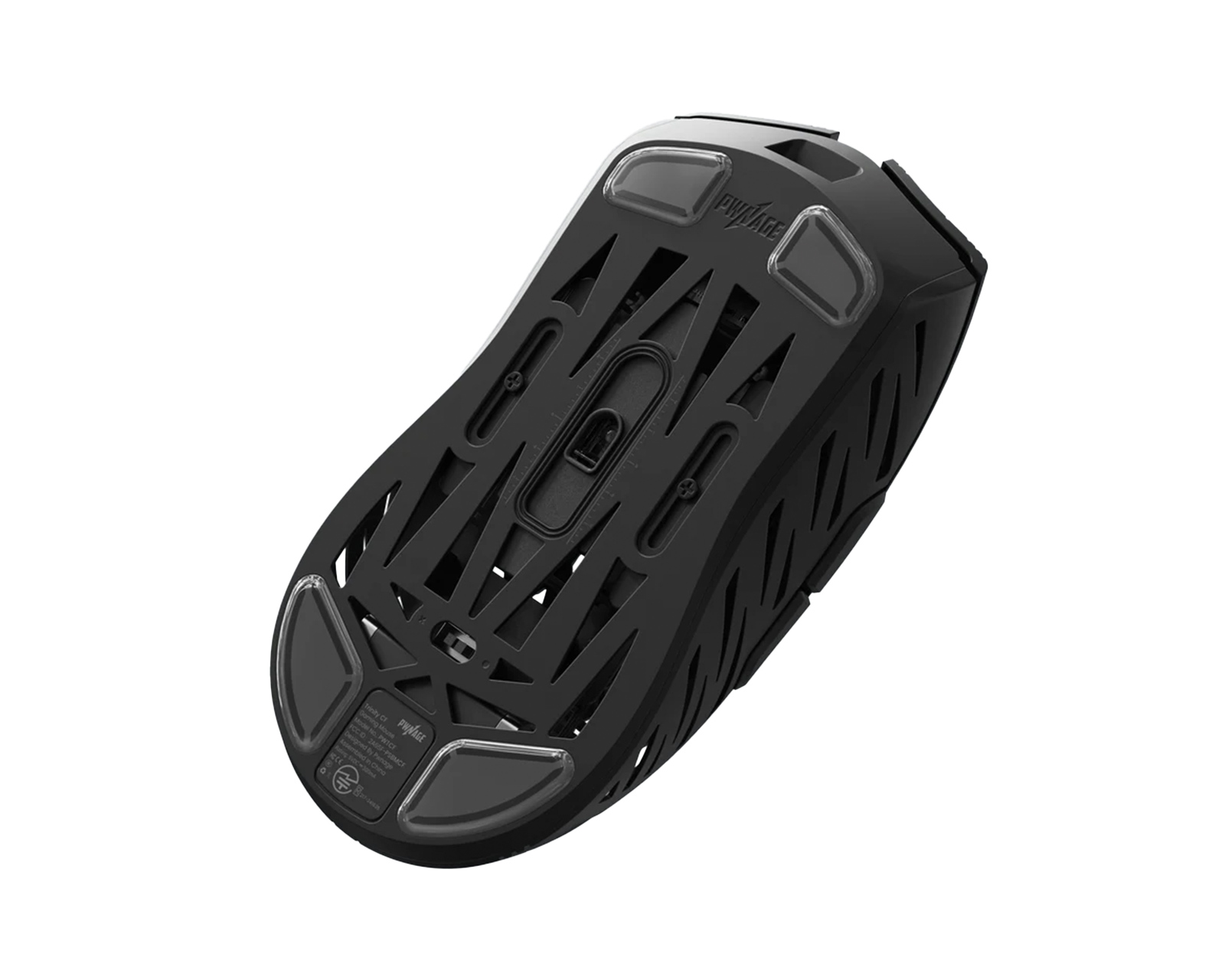 Pwnage Glass Skates Trinity CF - Gray/Black - us.MaxGaming.com