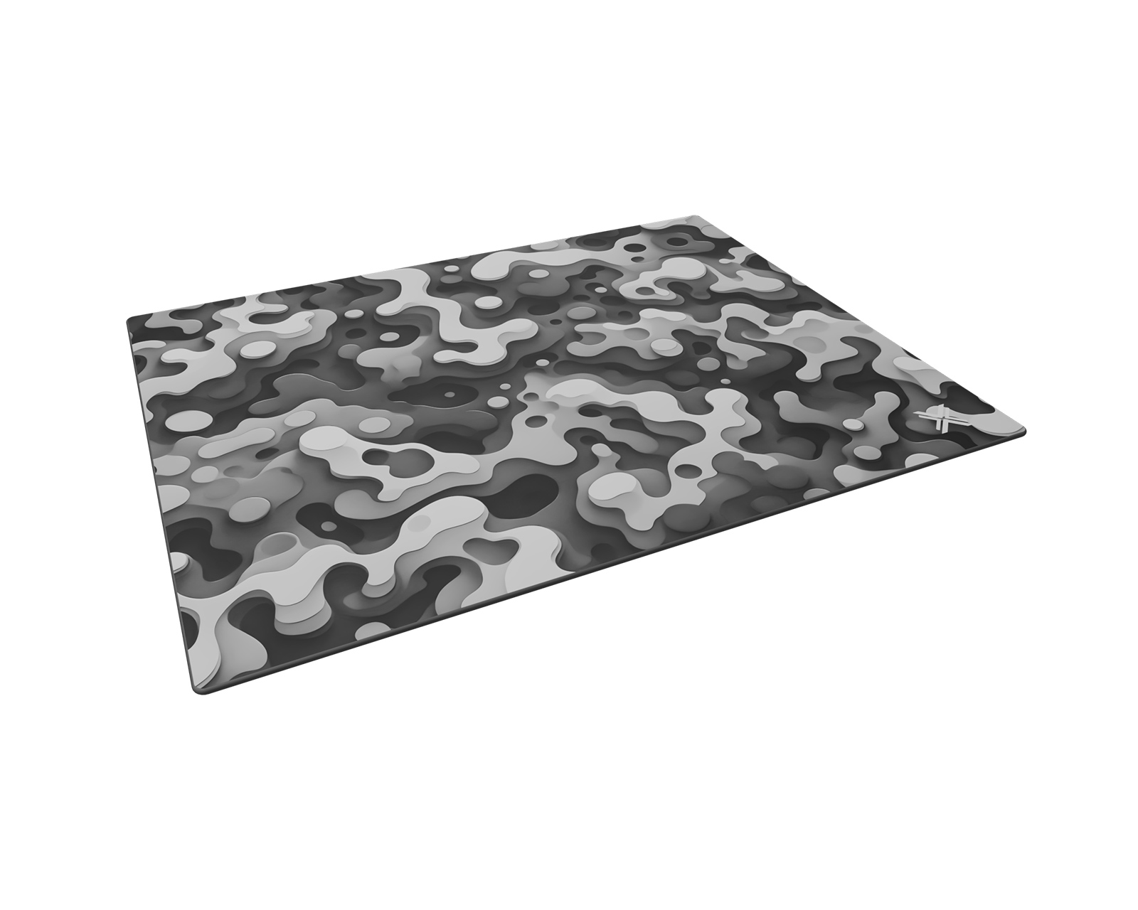 TJ Exclusives Cerapad Kin X Glass Mousepad - Black Splat TJ Exclusives Cerapad Kin X Glass Mousepad - Black Splat