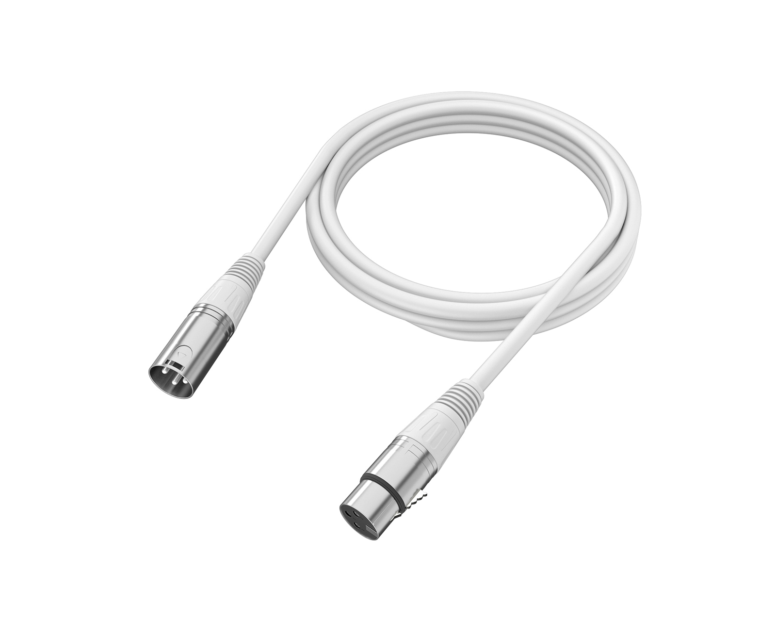 Fifine XLR Cable - 3pin - 1.8 Meter - White - us.MaxGaming.com