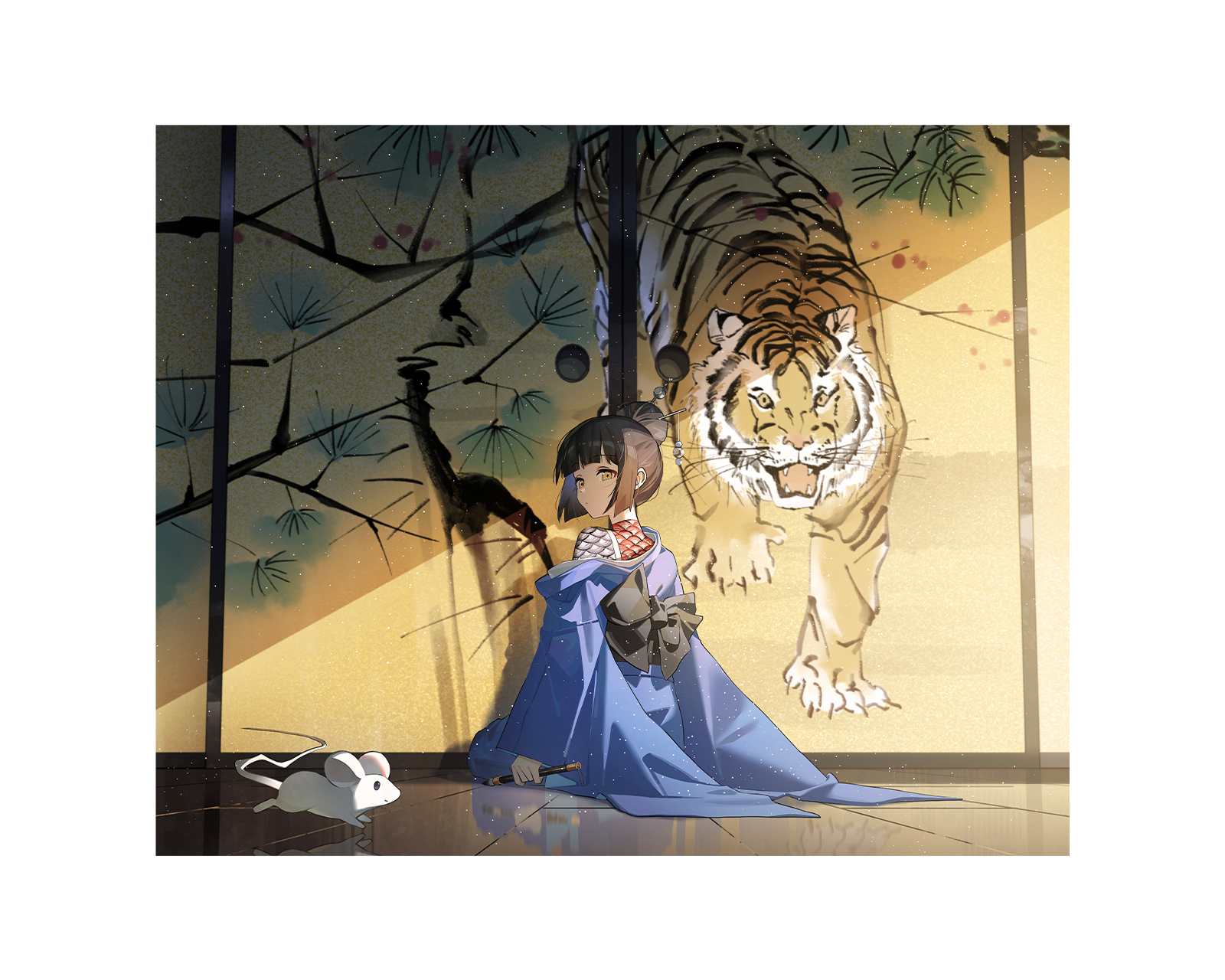 InfinityMice TORA マウスパッド InfinityMice ガラスマウスパッド Tora | HID-Labs OnlineShop