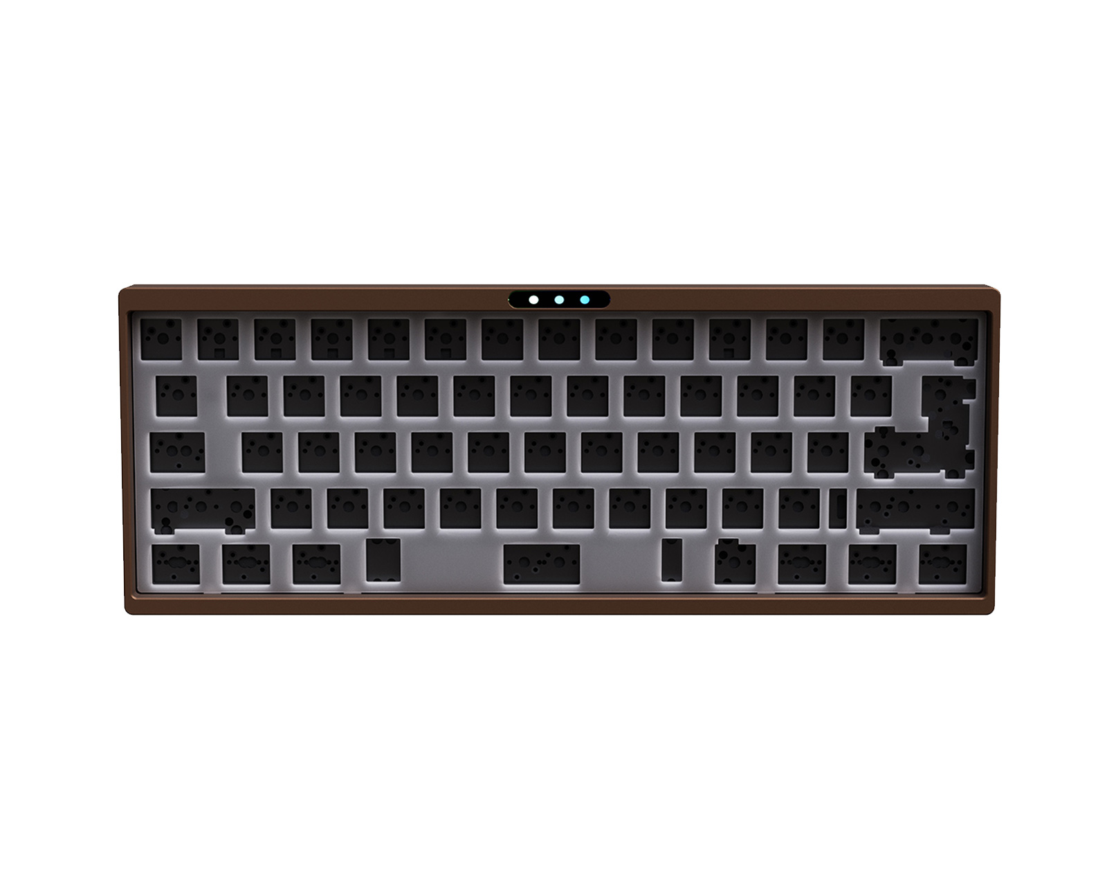 Luminkey LK60 Pro Barebone - Coffee Brown - us.MaxGaming.com