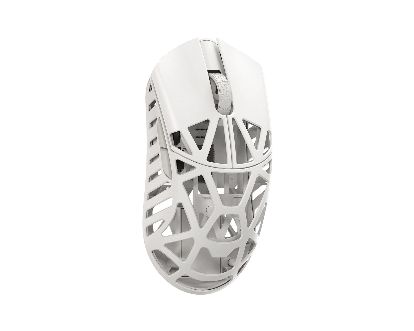 WLMOUSE BEASTX minipro white&red OMRスイッチ WLMouse Beast X Mini Pro - Milky White [Omron Opticals