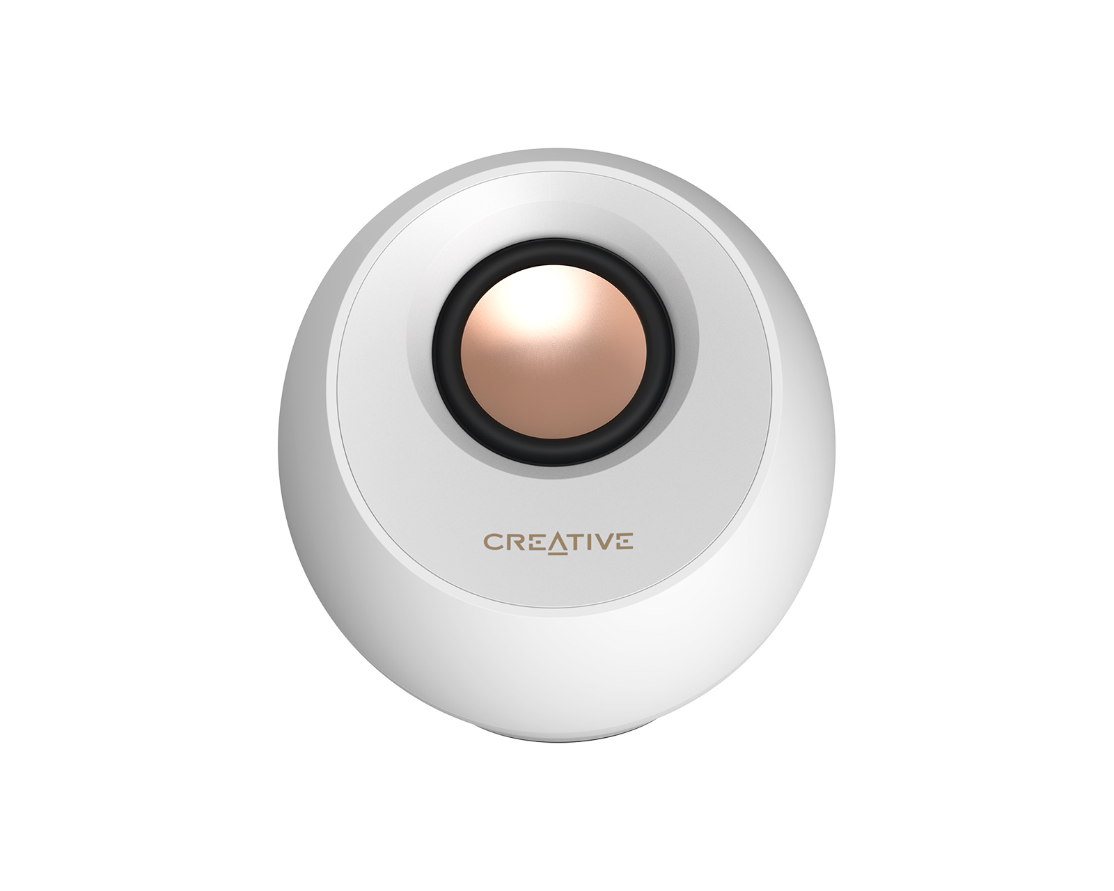 Creative Pebble Pro ホワイト Creative Pebble Pro Minimalist 2.0 USB-C Computer Speakers