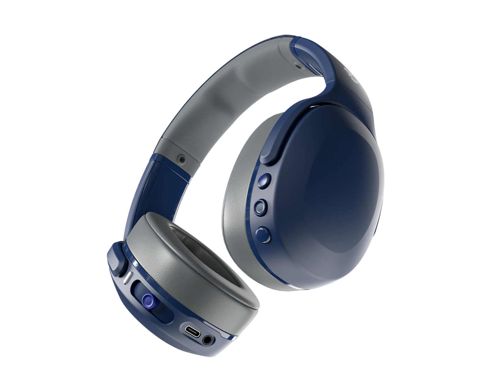 本日限定セール！Skullcandy CrusherEvo Blue【美品】 Skullcandy - Crusher Evo Over-the-Ear Wireless Headphones