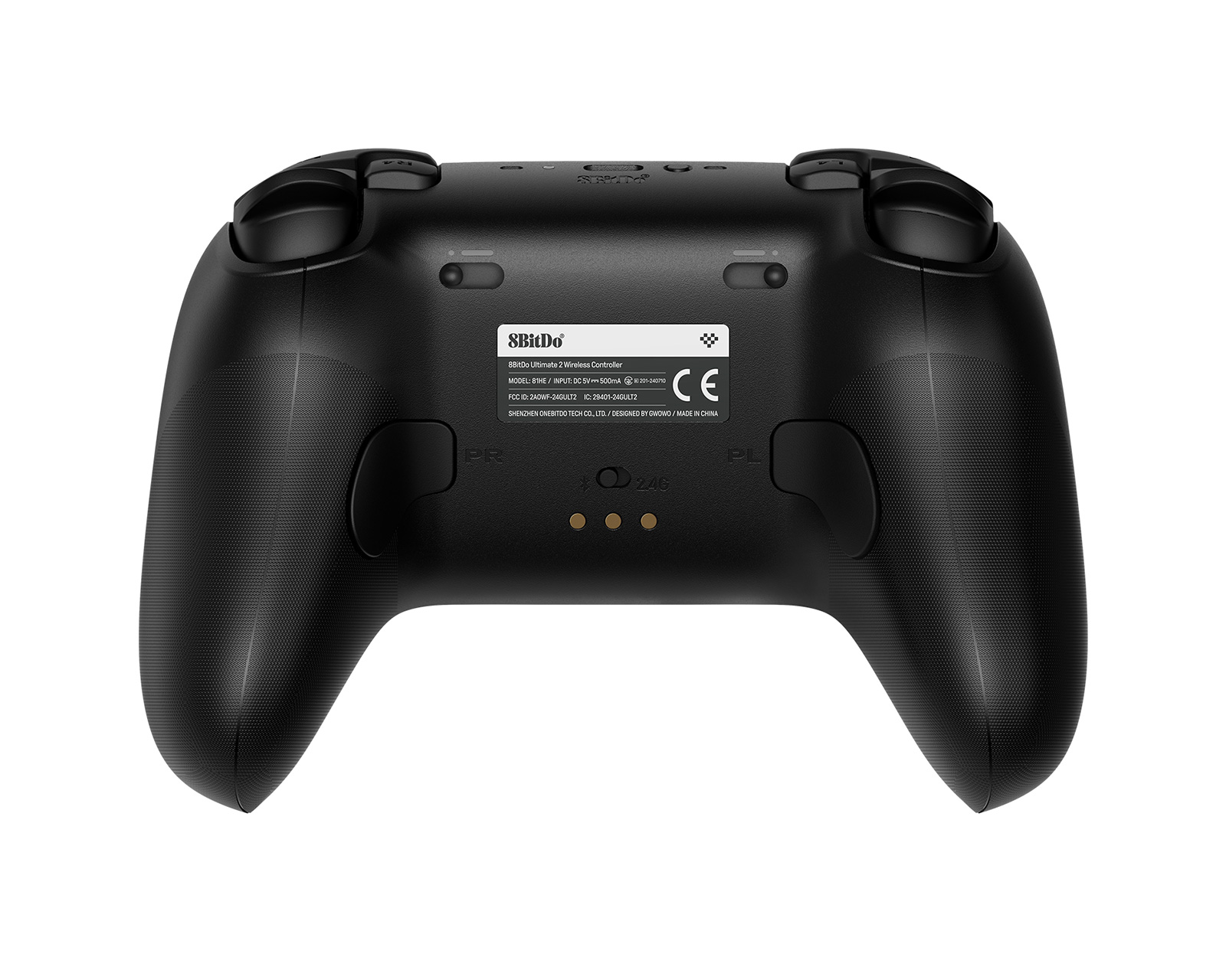 8Bitdo Ultimate 2 HE Wireless Controller - Black - us.MaxGaming.com