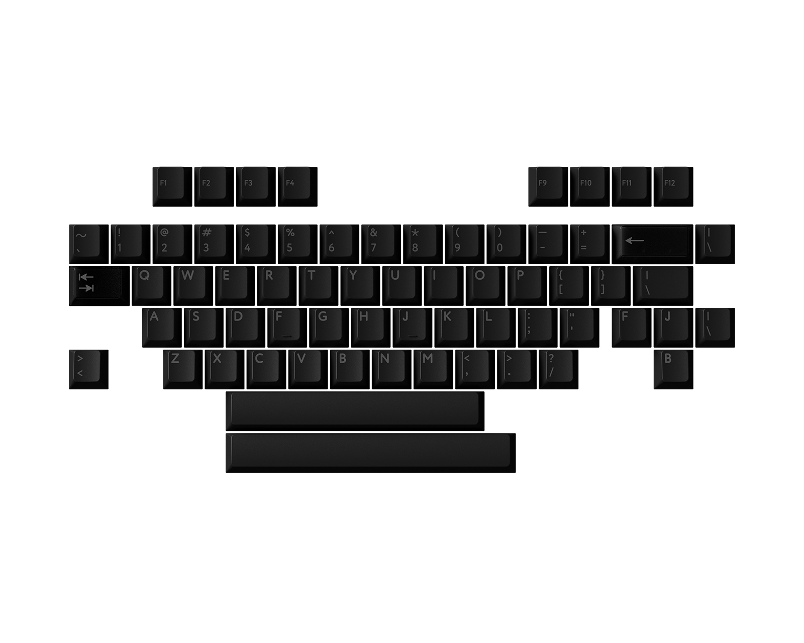 KBDfans PBTfans Retro Dark Lights R2 - Pure Alpha - us.MaxGaming.com