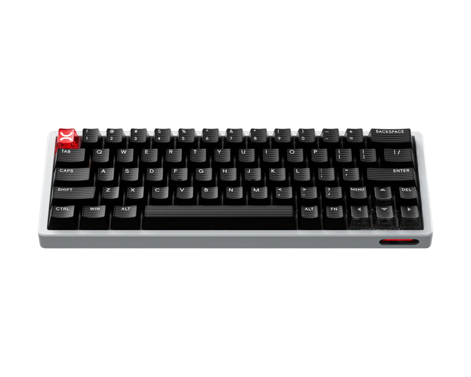 Scyrox Xpunk 63 Magnetic 60% Gaming Keyboard - White/Black - us
