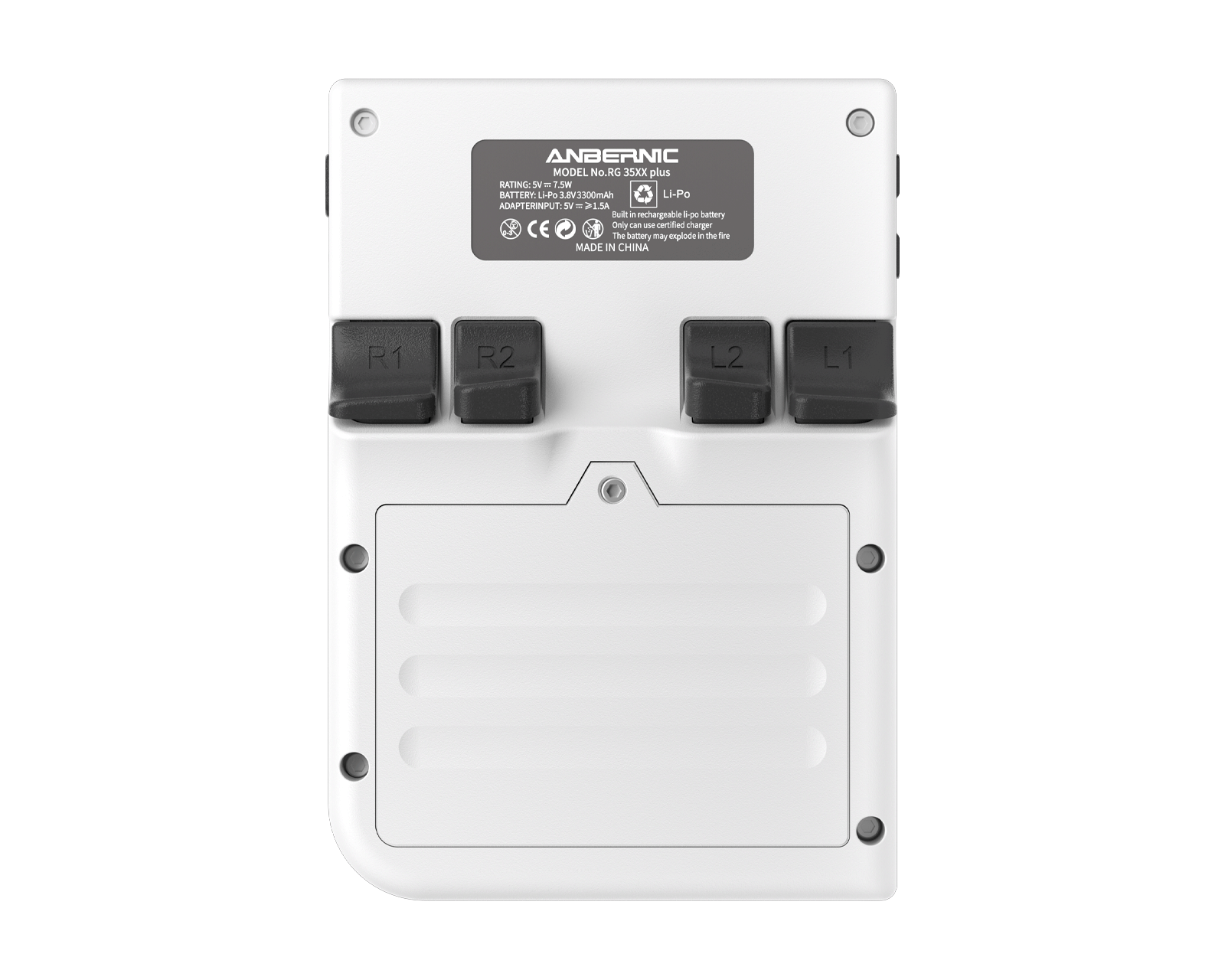 Anbernic RG35XX Plus (32gb+64gb) - White - us.MaxGaming.com