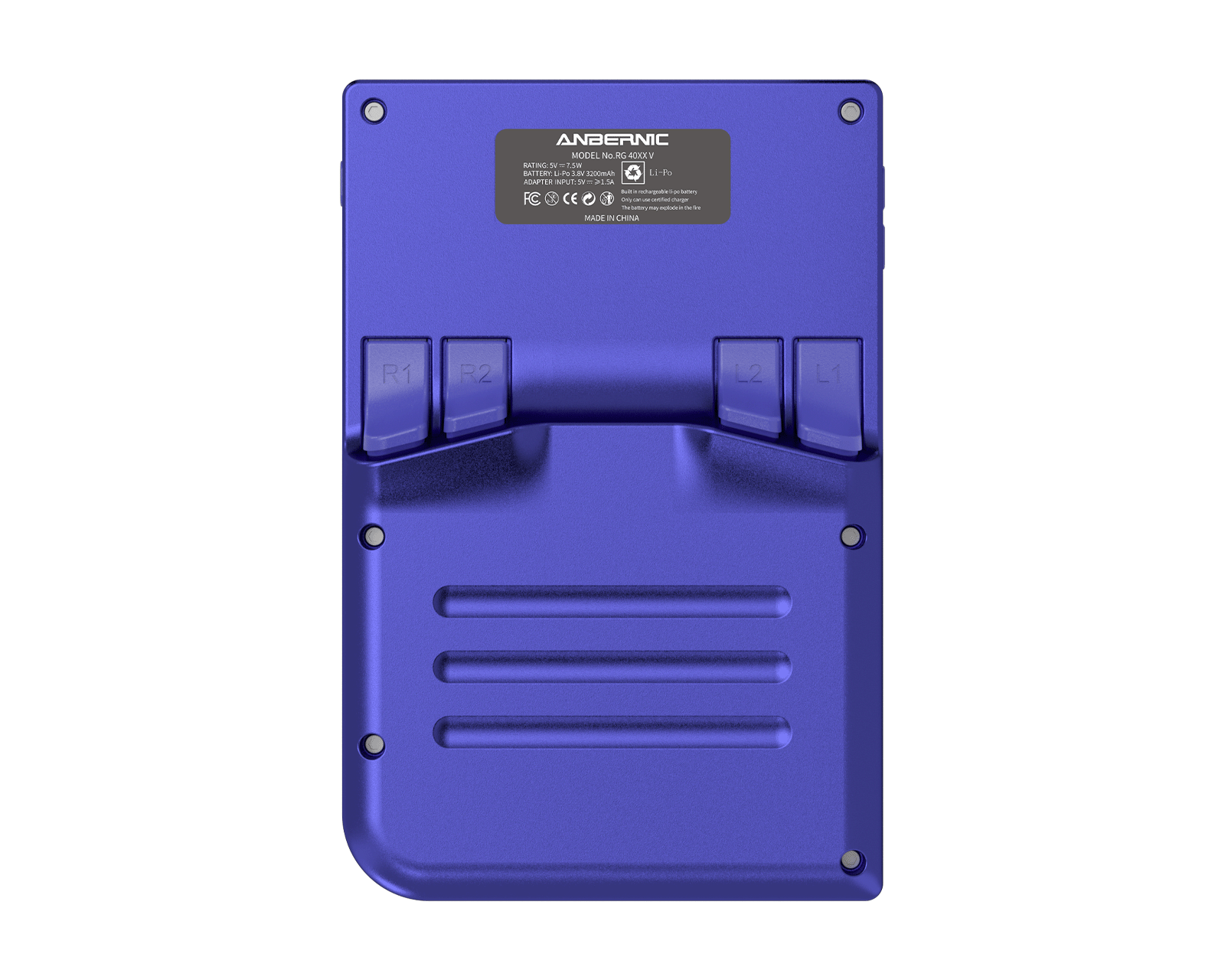 Anbernic RG40XXV Retro Emulator - Blue - us.MaxGaming.com