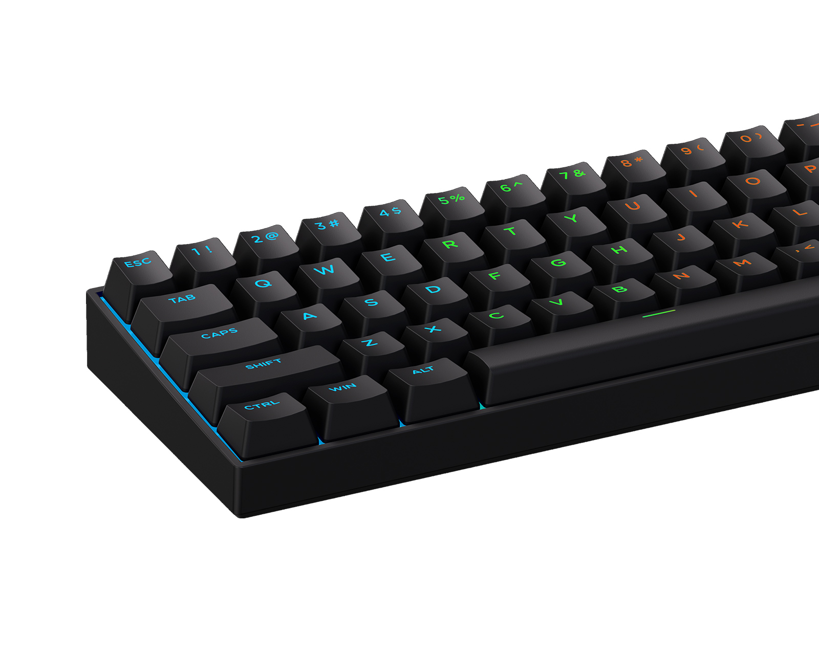 MCHOSE Ace 60 Pro ANSI Magnetic Switch Keyboard - Black - us