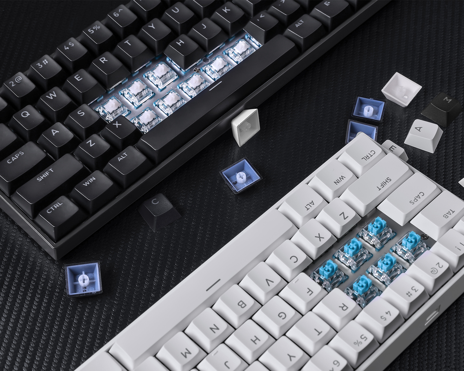 MCHOSE Ace 60 Pro ANSI Magnetic Switch Keyboard - White - us