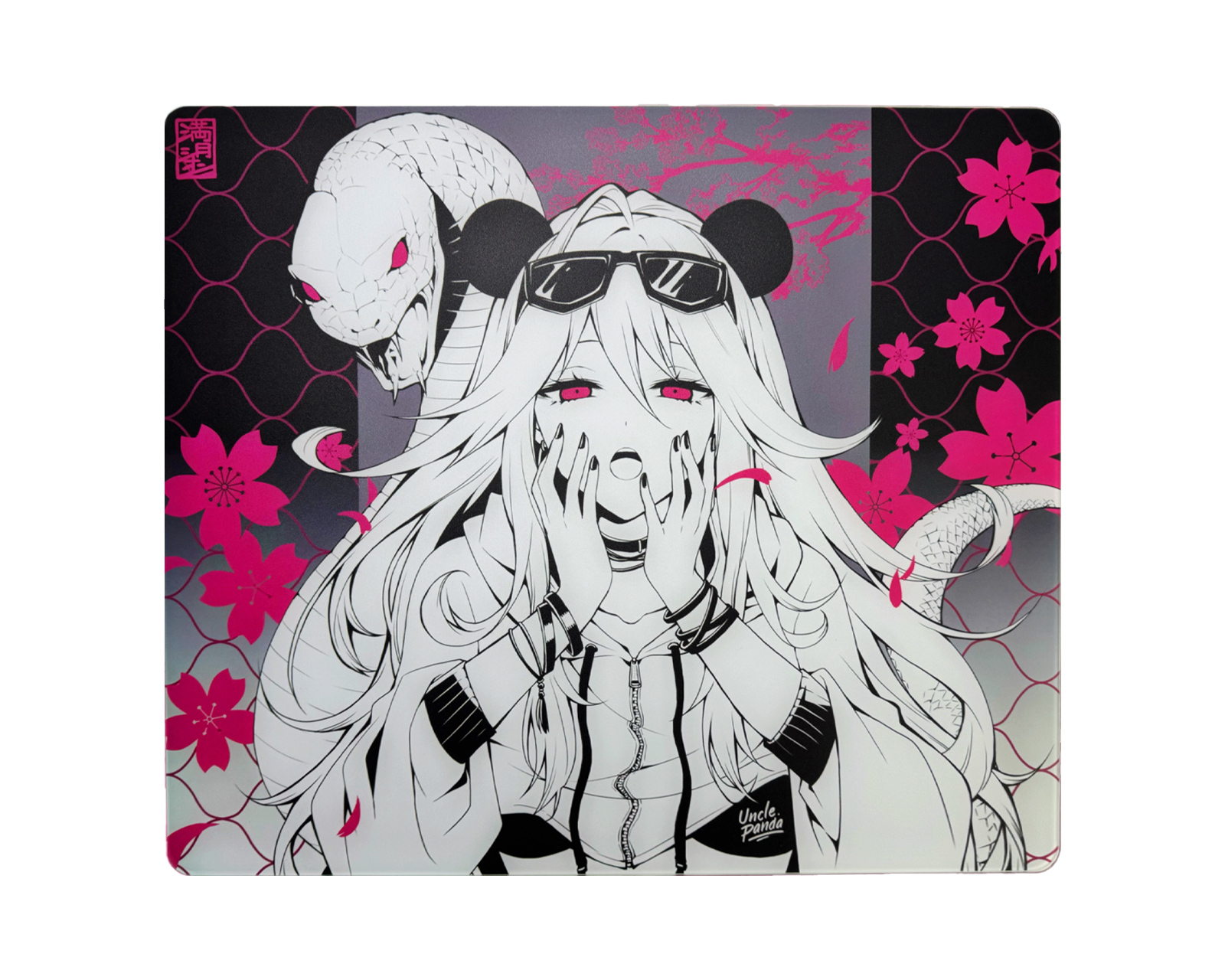 Uncle Panda SI Glass Mousepad - us.MaxGaming.com