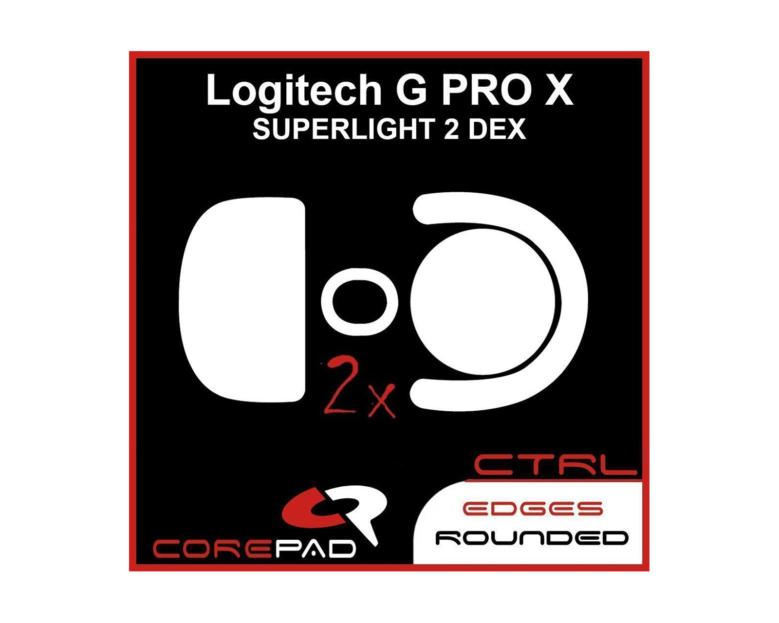 Corepad Skatez CTRL for Logitech G Pro X Superlight 2 DEX - us