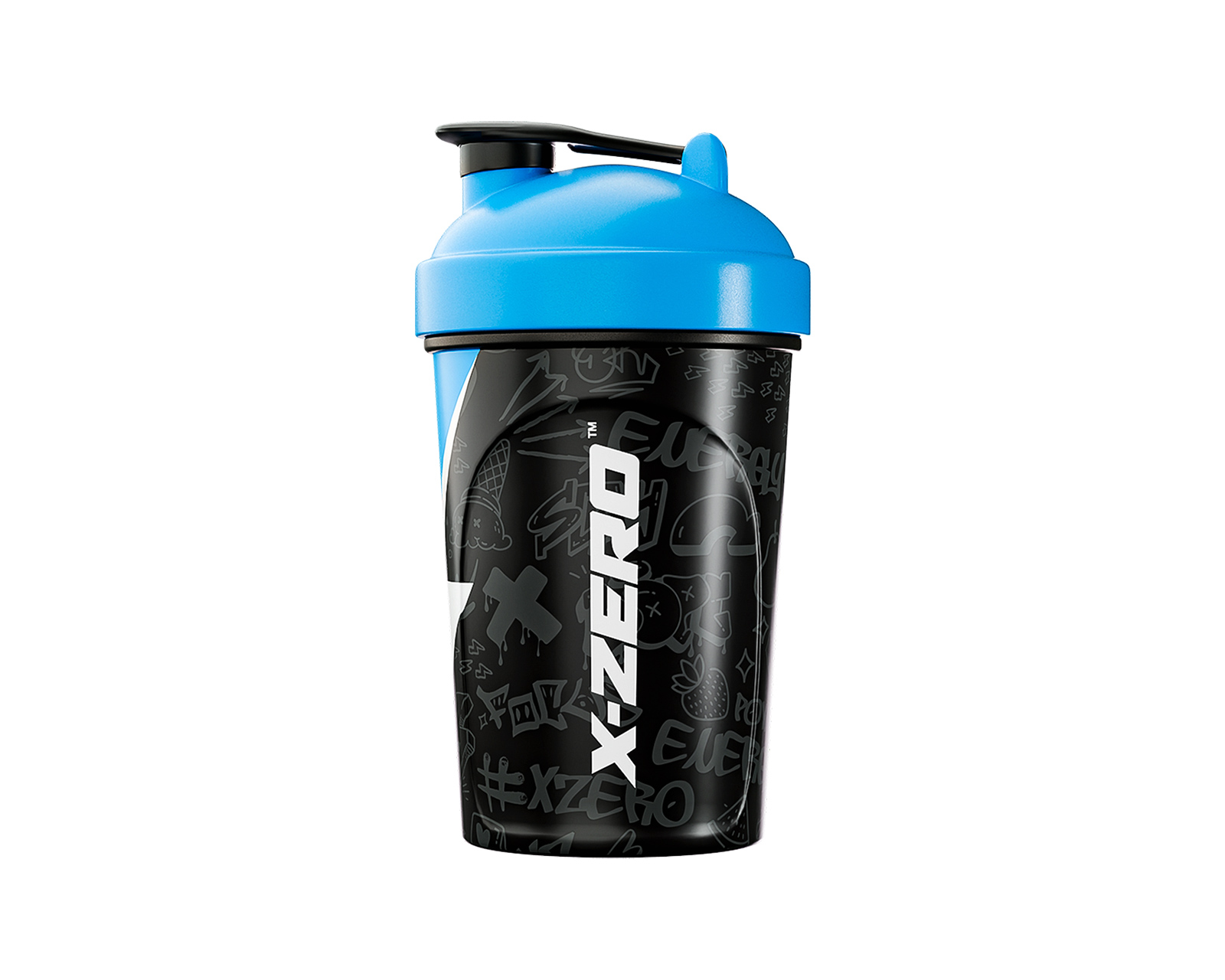 Hyper Umo DK9　500ml X-Gamer X-Zero Shaker 500ml - Black & Blue - us.MaxGaming.com