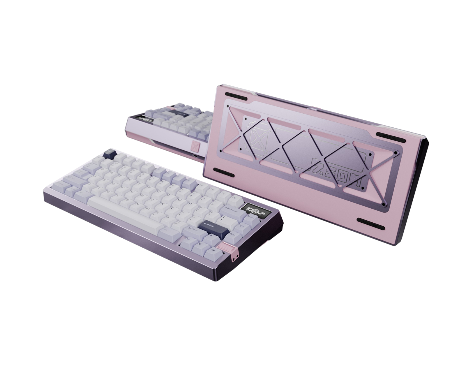 Wuque Studio Zoom75 TIGA - Anodized Lavender - us.MaxGaming.com