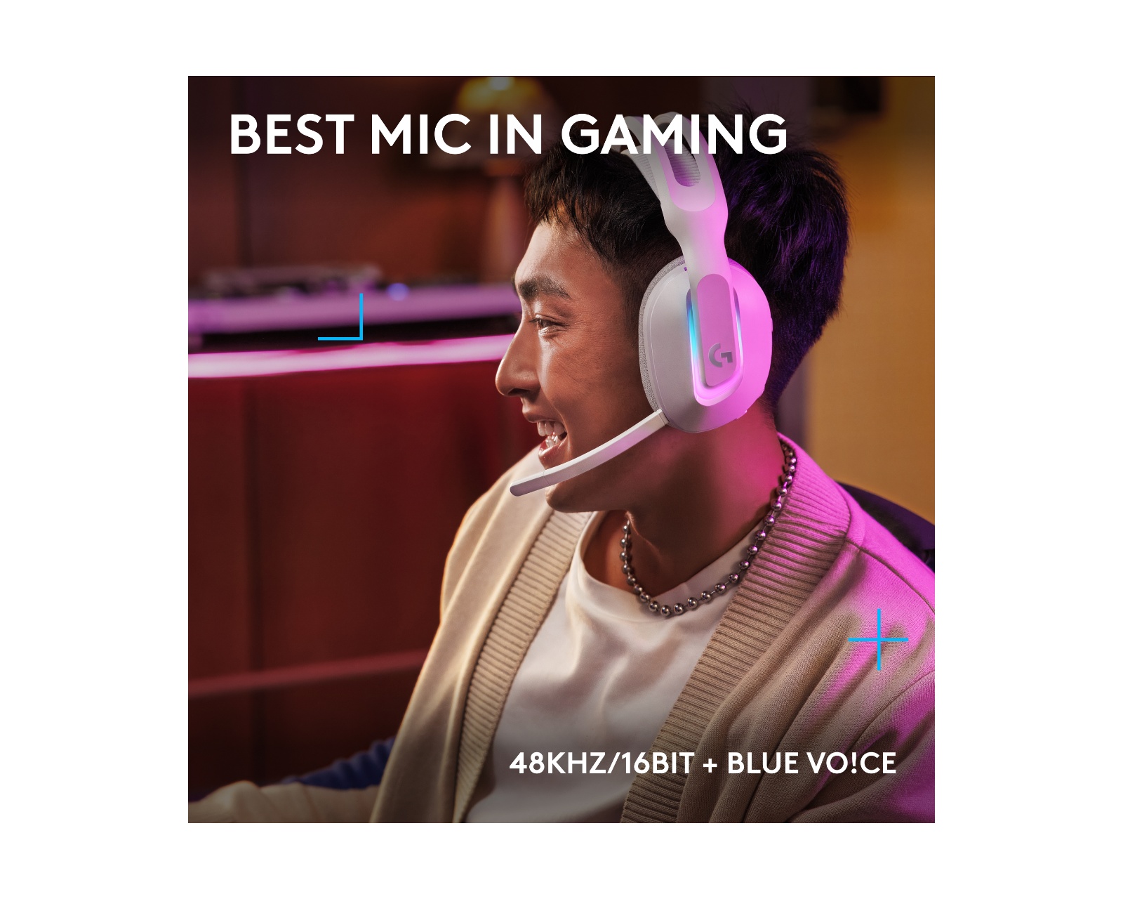 Logitech G522 Lightspeed Wireless Gaming Headset - White - us