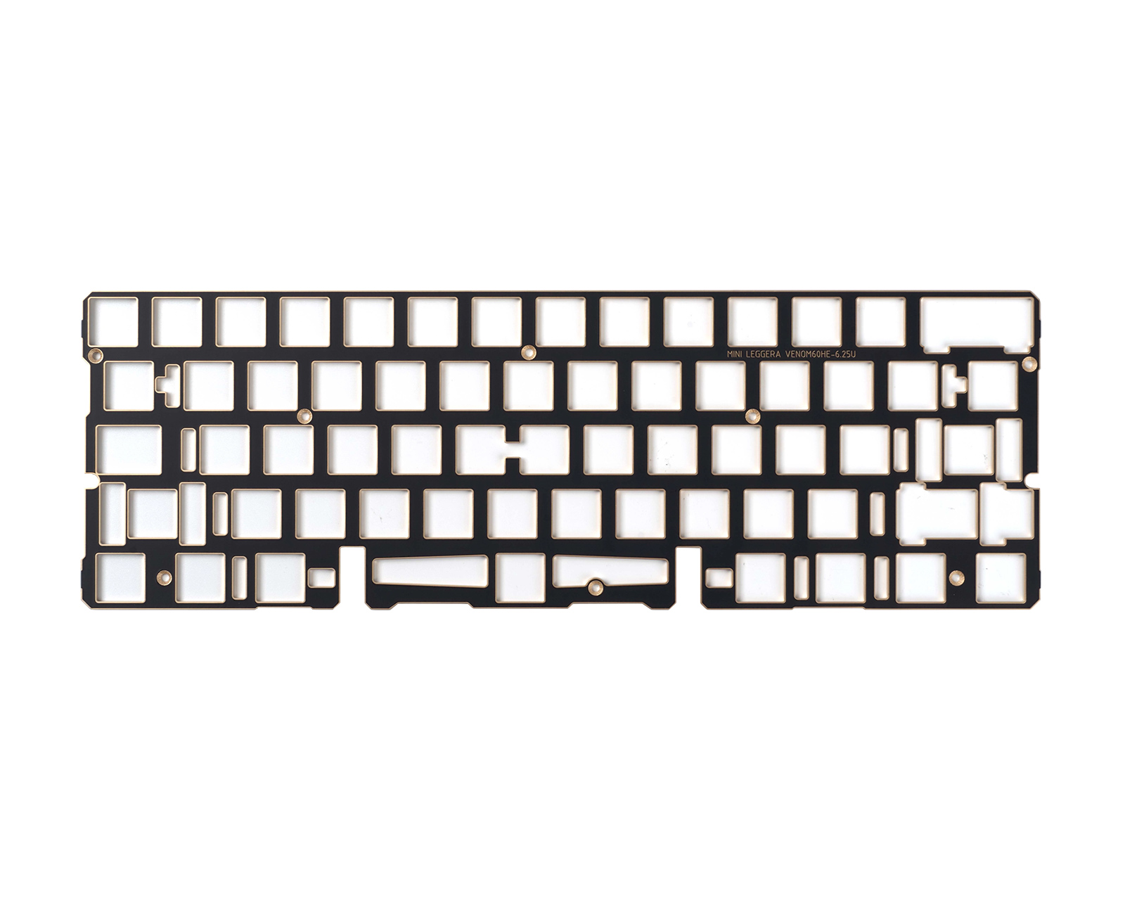 Geon Works Venom60HE Plate 6.25u - FR4 - us.MaxGaming.com Geon Works Venom60HE Plate 6.25u - FR4 - us.MaxGaming.com