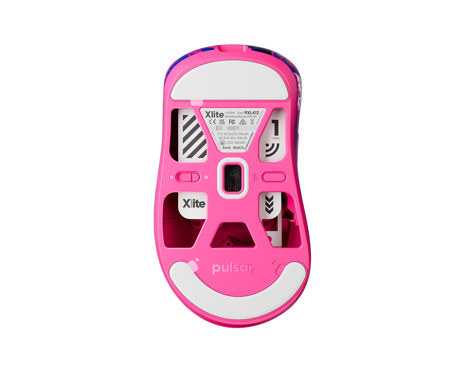 pulsar Xlite v4 mini PRX Editionワイヤレスマウス Xlite v4 Gaming Mouse - Ultimate Ergonomic Gaming Experience
