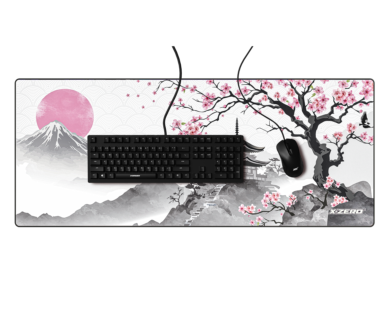 X-Gamer Sakura Mousepad - XXL - us.MaxGaming.com
