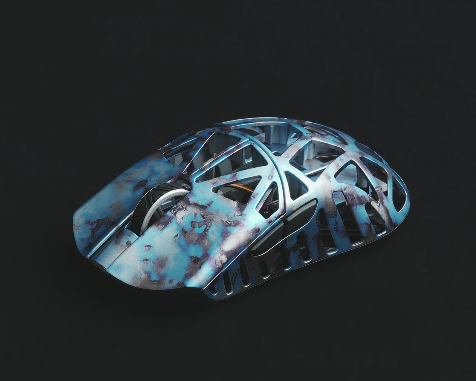 ⑮WLMOUSE BeastXminiproサイドあり Rose (omron) WLMouse Beast X Pro - Black [Omron Opticals] - Side Slits