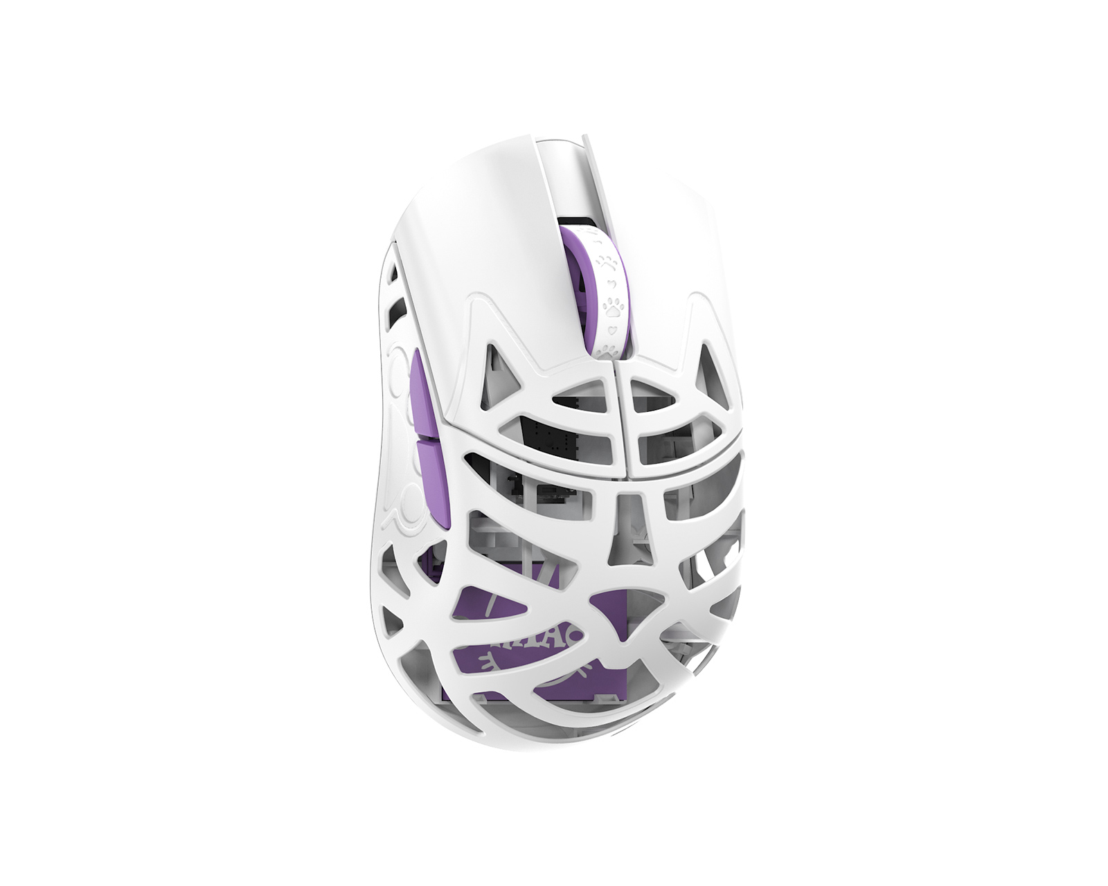 WLMouse Beast Miao - Wireless Gaming Mouse - White [Omron Opticals