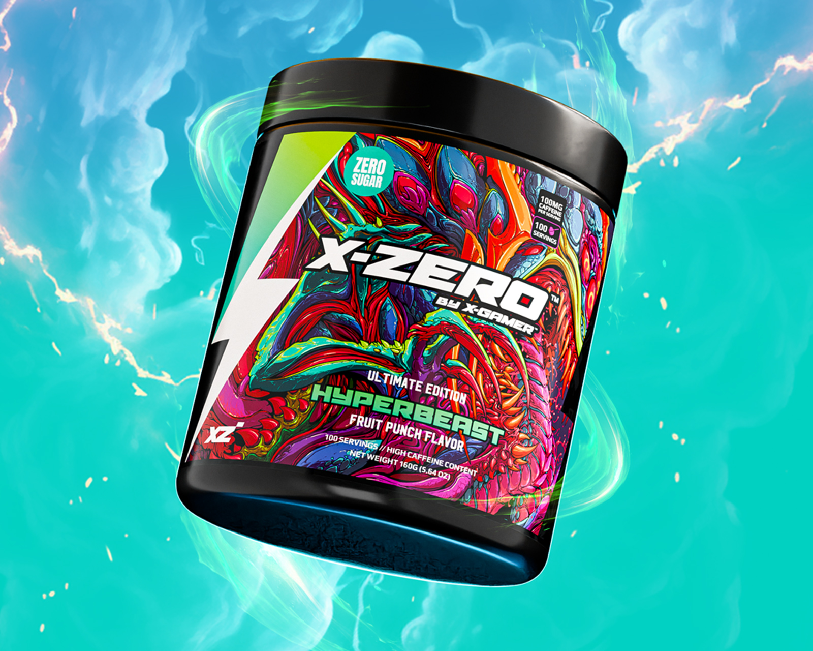 X-Gamer X-Zero Hyperbeast - 100 Servings - us.MaxGaming.com