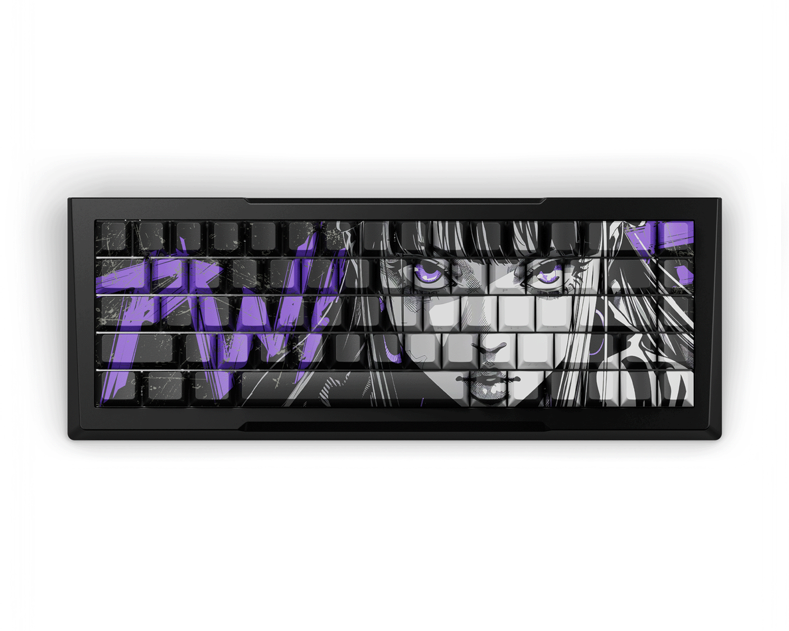 Pwnage Zenblade 65 V2 – Hall Effect Gaming Keyboard Nyomi Purple