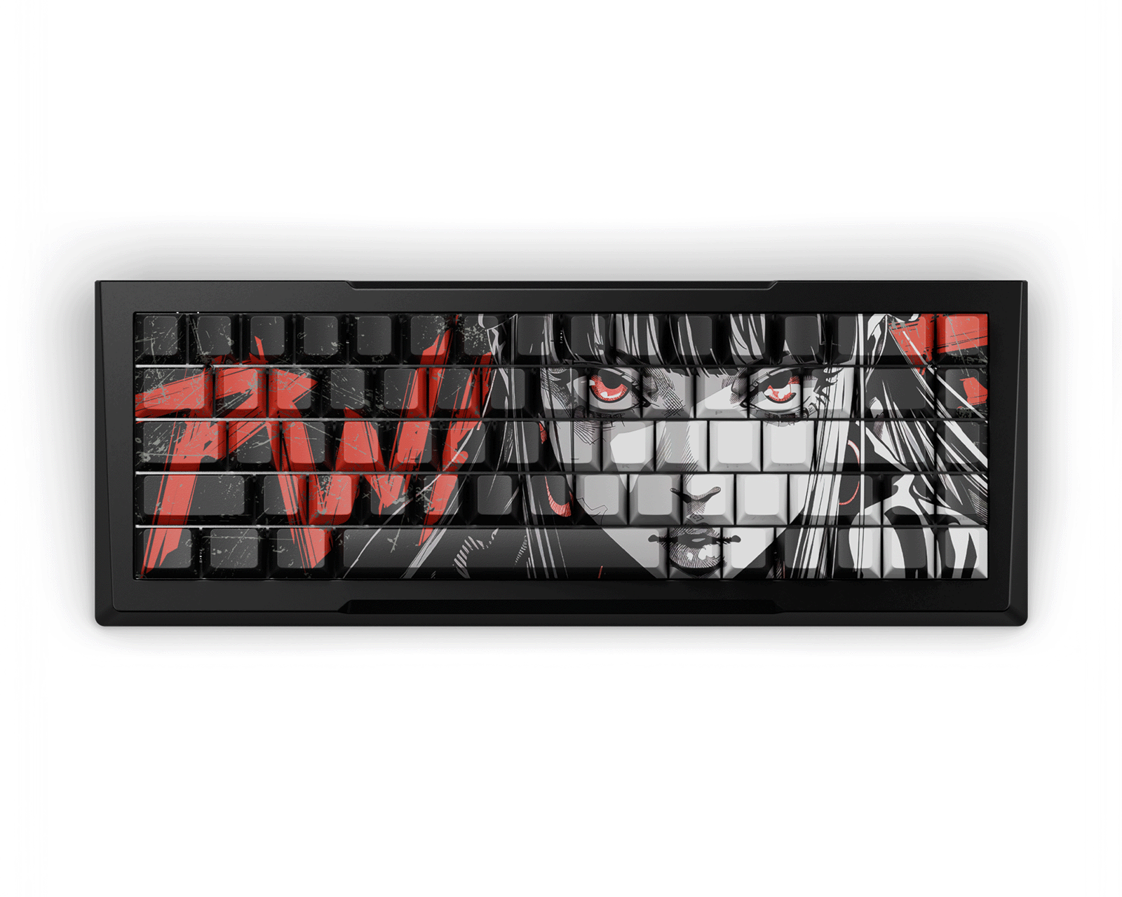 Pwnage Zenblade 65 V2 – Hall Effect Gaming Keyboard Nyomi Red