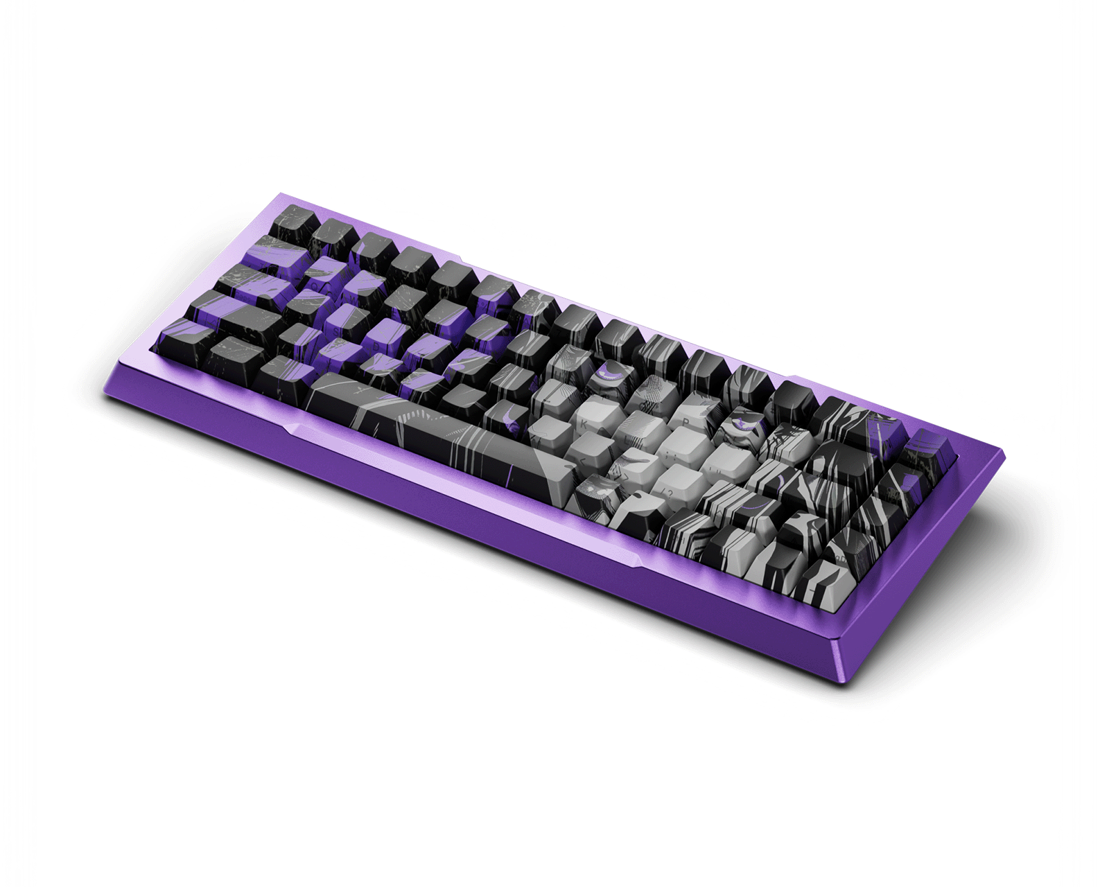 Pwnage Zenblade 65 V2 – Hall Effect Gaming Keyboard Nyomi Purple