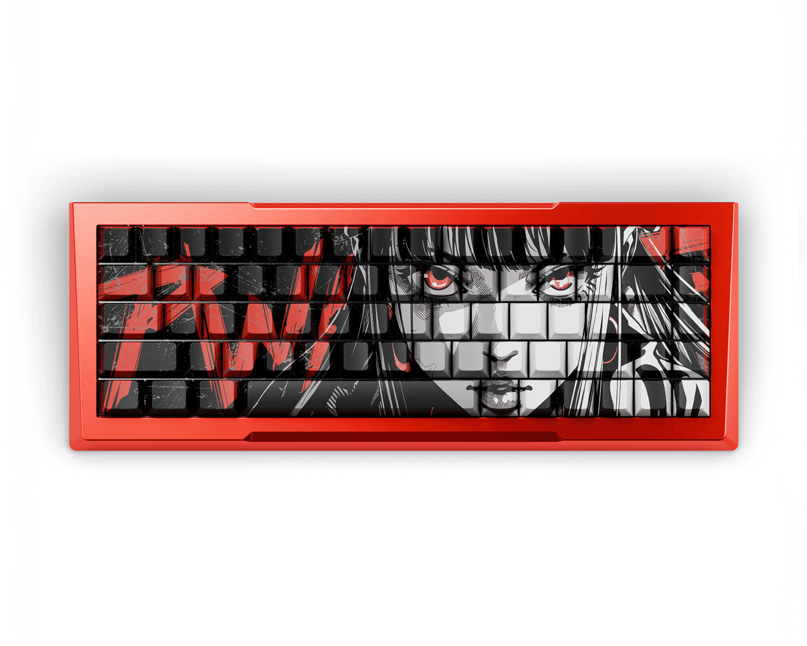 Pwnage Zenblade 65 V2 – Hall Effect Gaming Keyboard Nyomi Red
