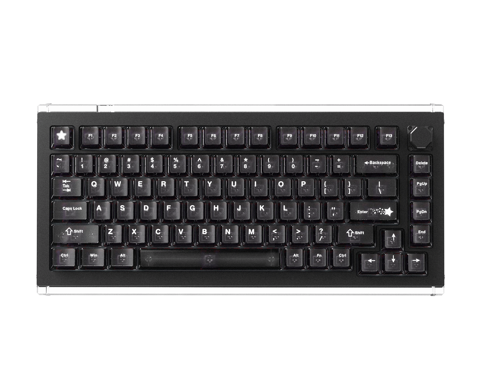 DrunkDeer A75 Master - Hall Effect Gaming Keyboard - Obsidian