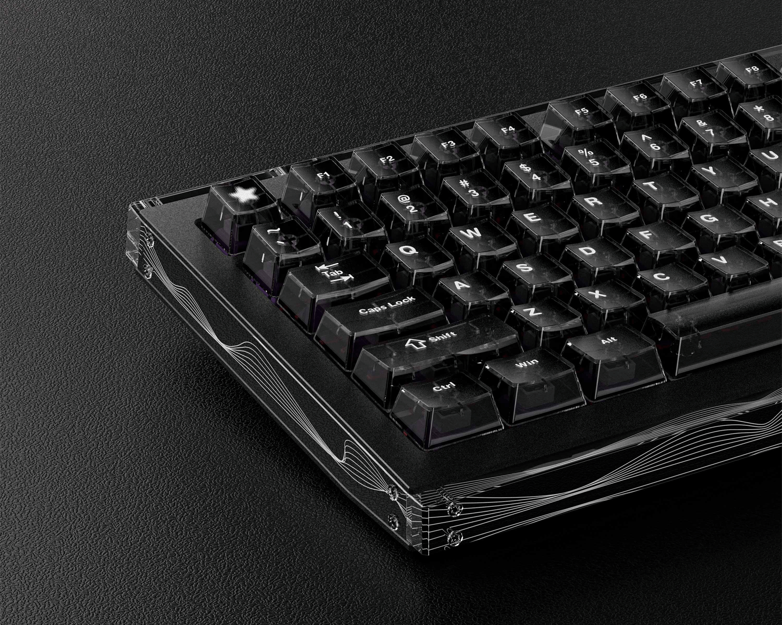 PC周辺機器 Drunkdeer A75 master TTC POM ver DrunkDeer A75 Master - Hall Effect Gaming Keyboard - Obsidian