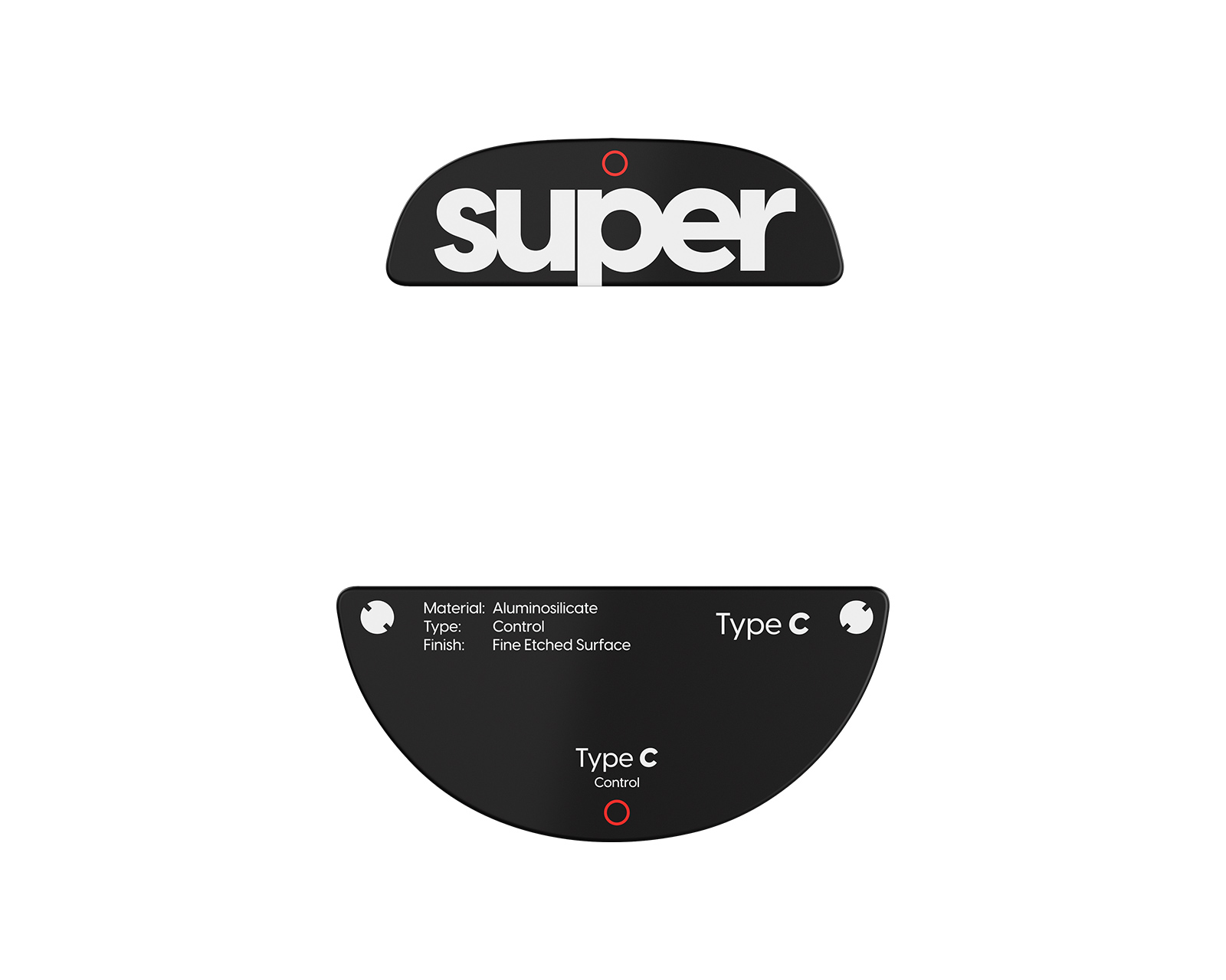 Superglide Glass Skates Type-C for Pulsar TenZ Signature Edition